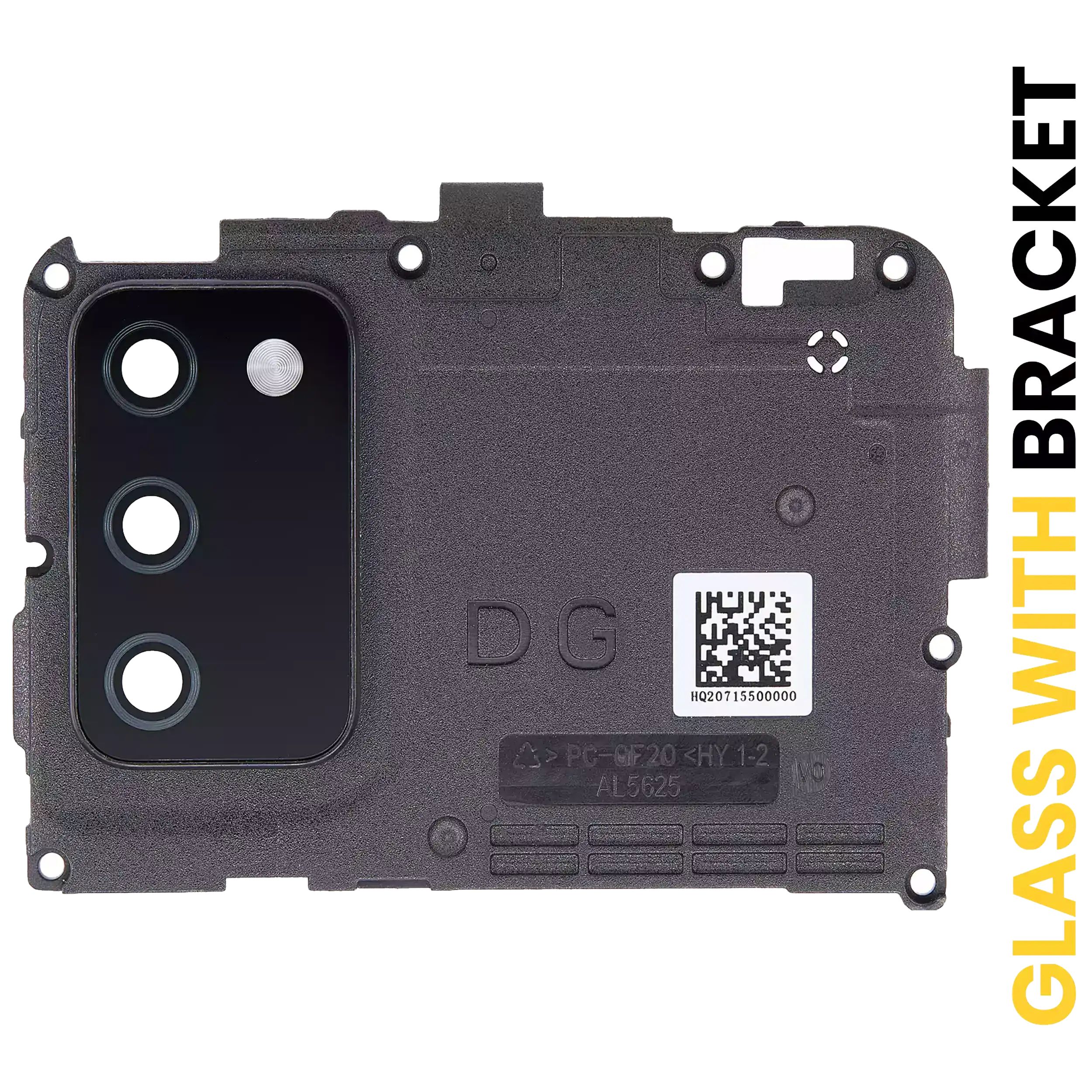 Lente fotocamera posteriore con staffa per Samsung Galaxy A03S (A037F / 2021)