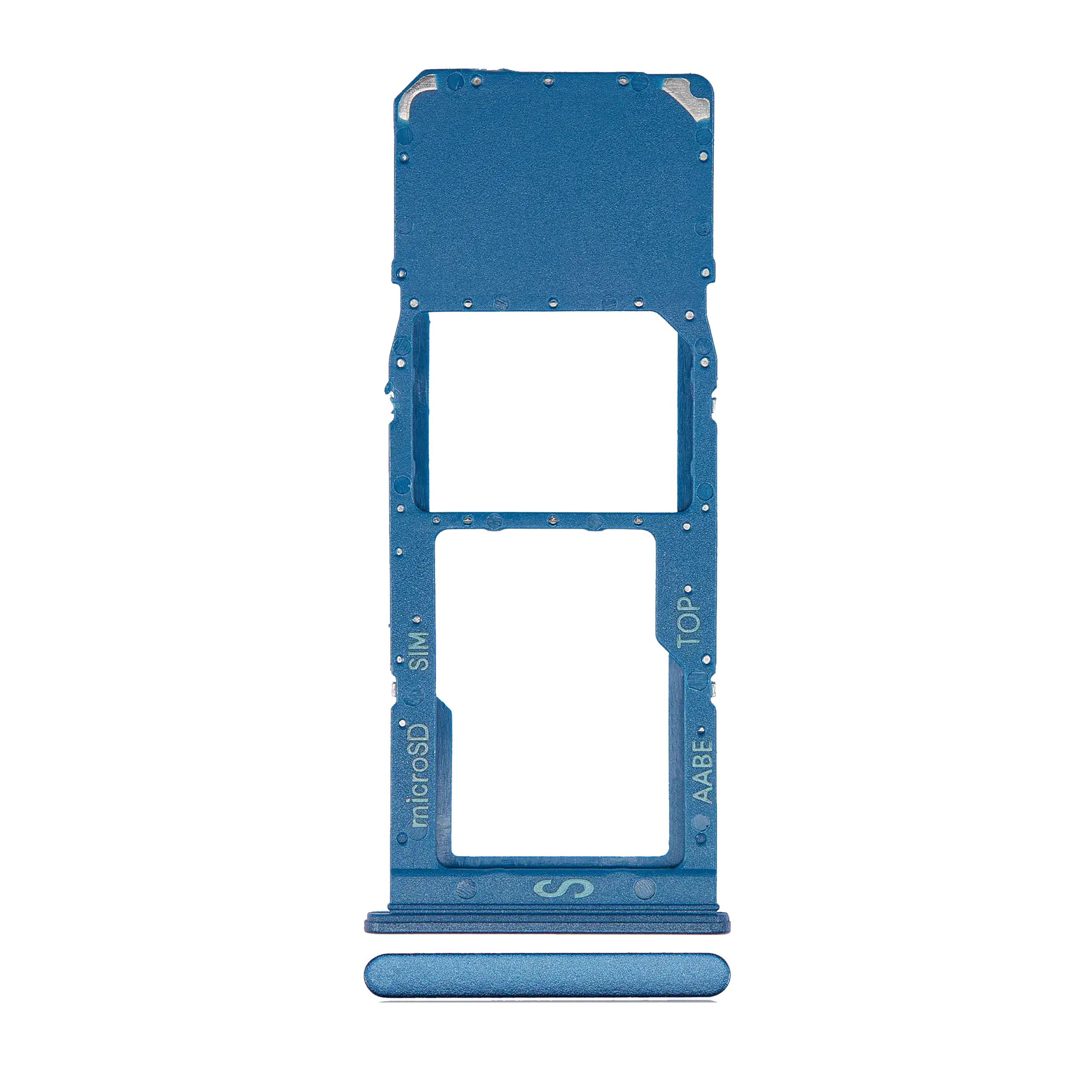Carrellino SIM singola per Samsung Galaxy A12 (A125 / 2020) (Blu)