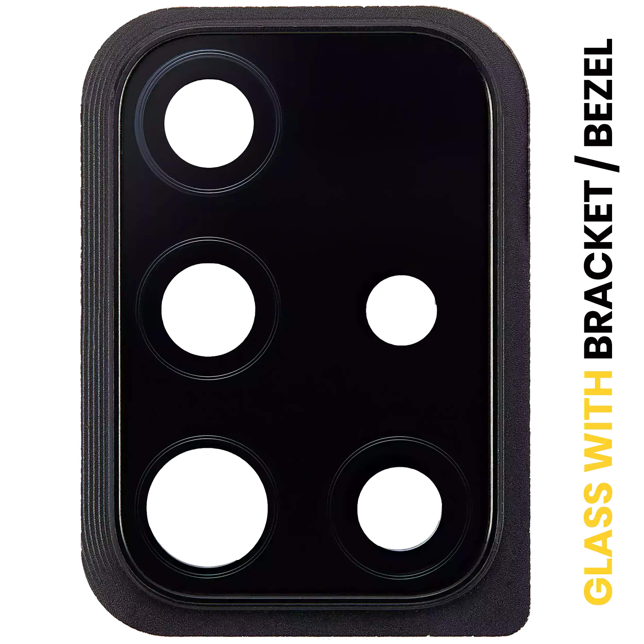 Lente fotocamera posteriore con staffa / Cornice per Samsung Galaxy A51 (A515 / 2019)