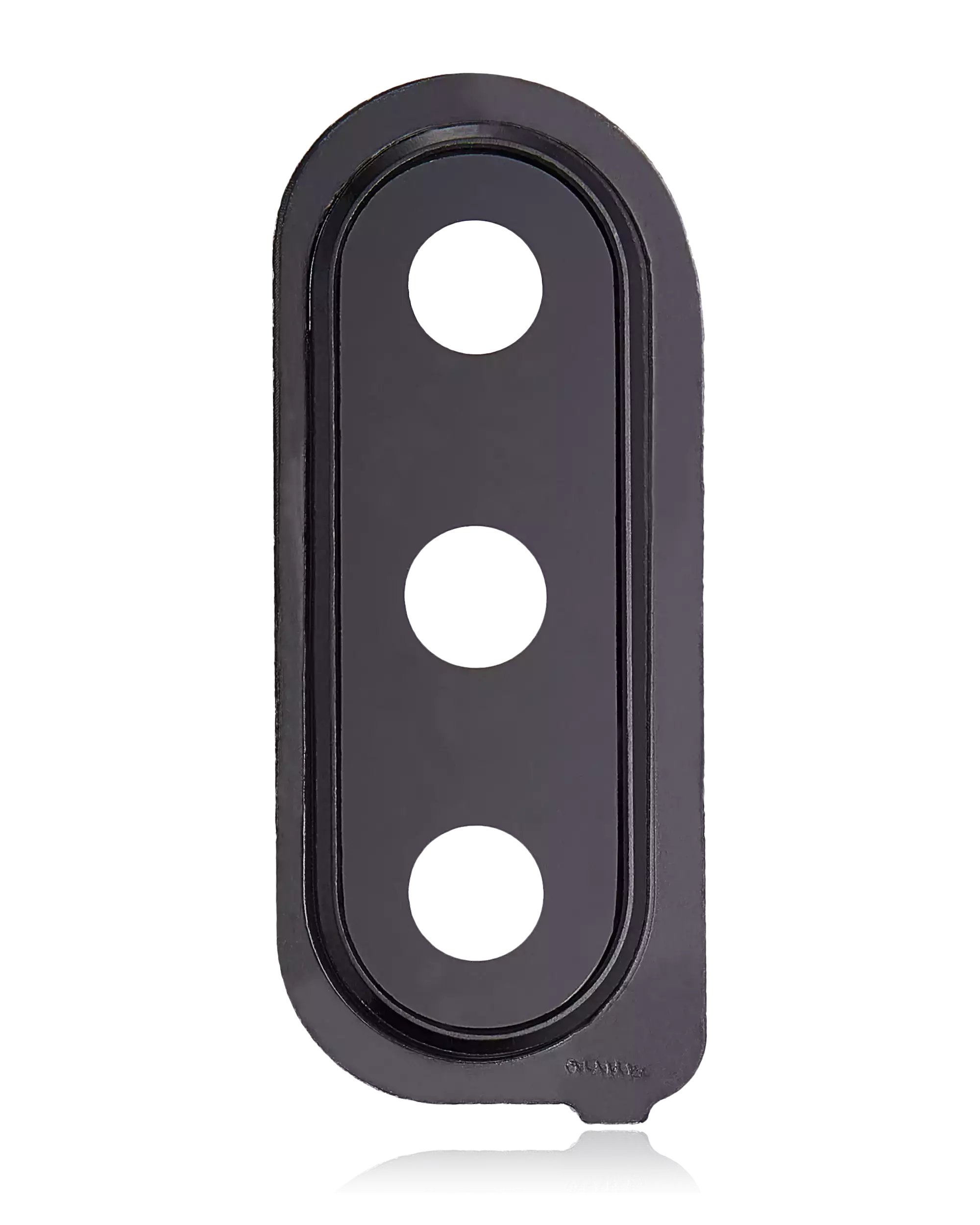 Fotocamera posteriore Vetro esterno e Cover Cornice per Samsung Galaxy M30 (M305 / 2019) (Nero)