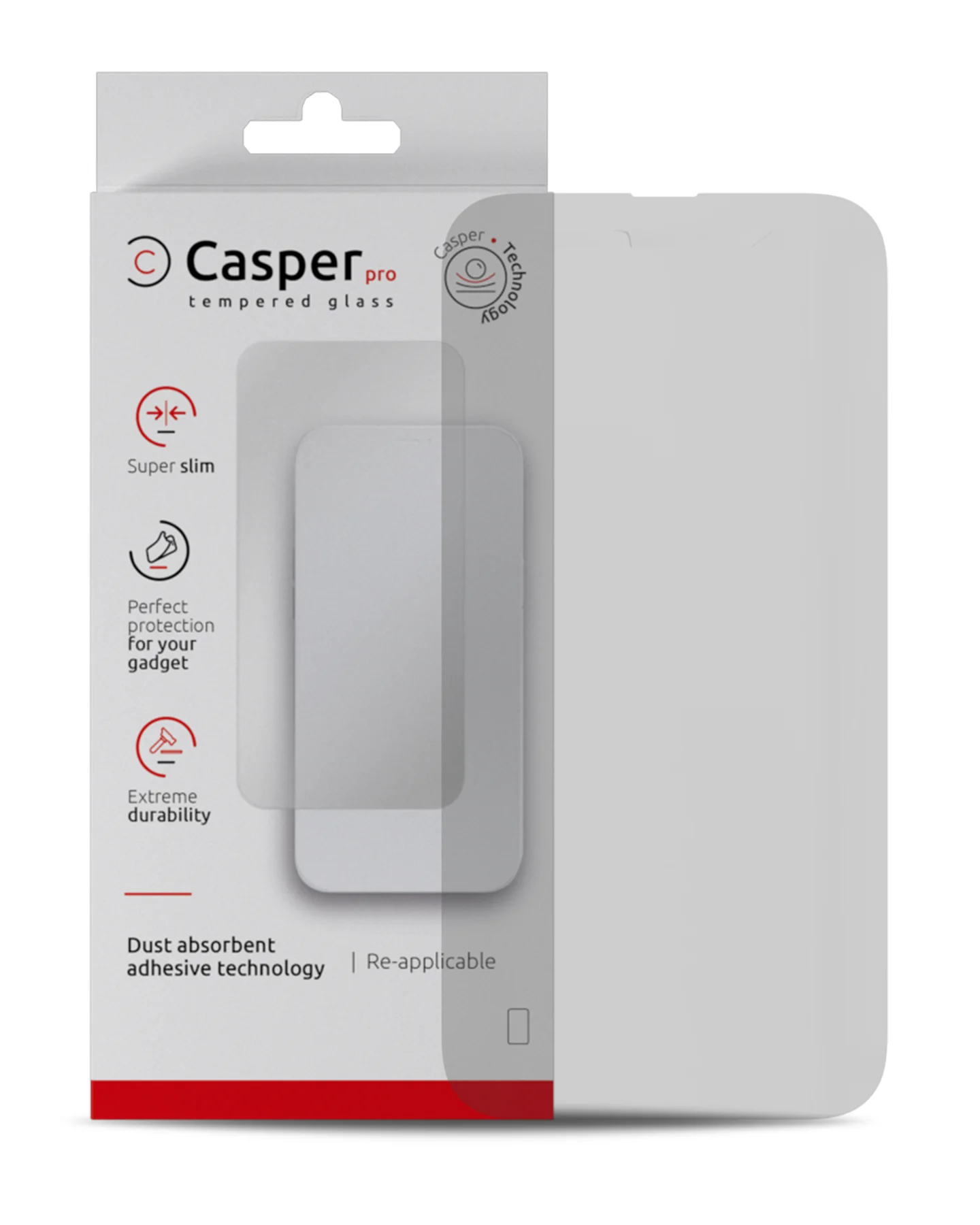Casper Pro Vetro temperato per iPhone 14 Pro Max (confezione retail) (Matte)