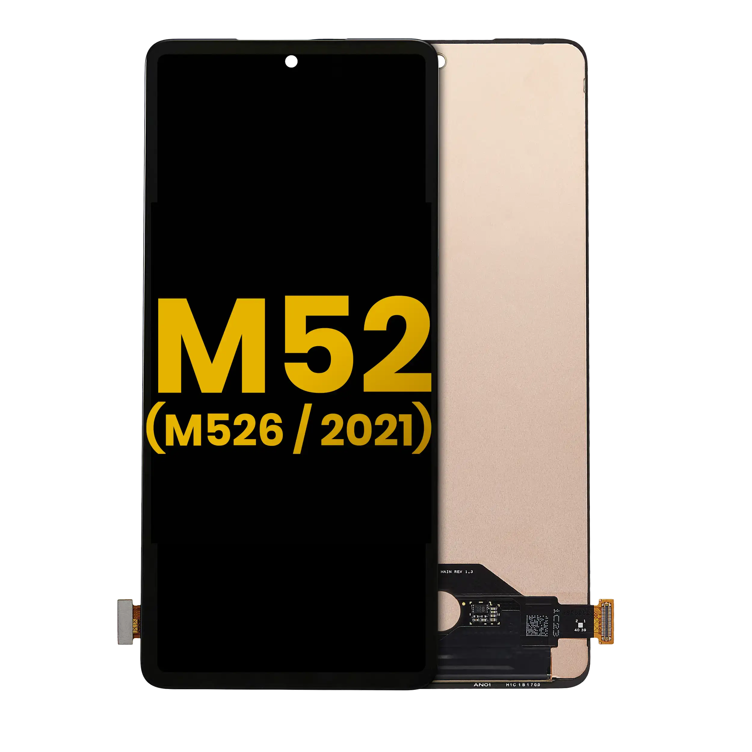 Display OLED completo senza Frame per Samsung Galaxy M52 5G (M526 / 2021) (Refurbished) (tutti i colori)