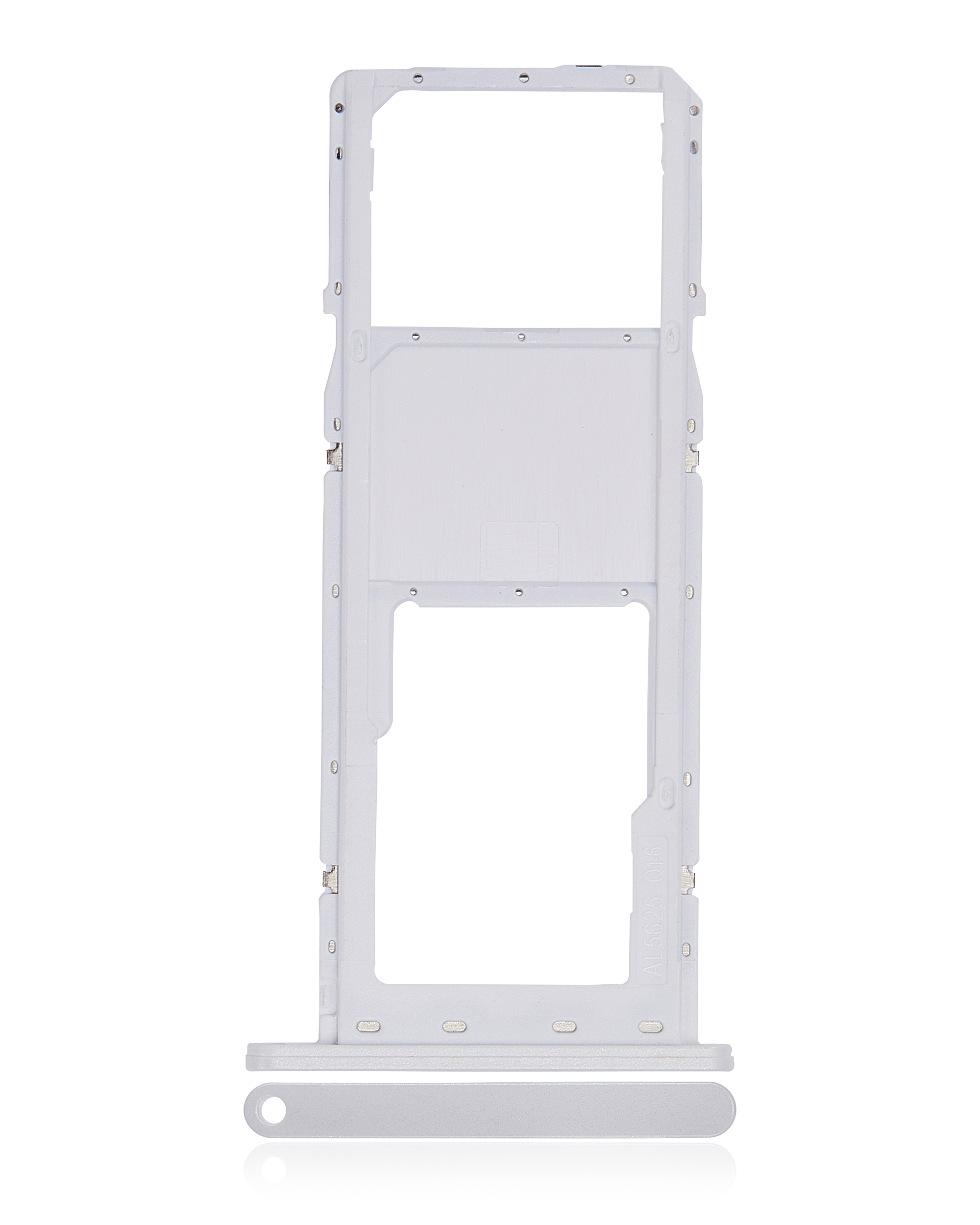Carrellino SIM singola per Samsung Galaxy A03S (A037F / 2021) (Bianco)