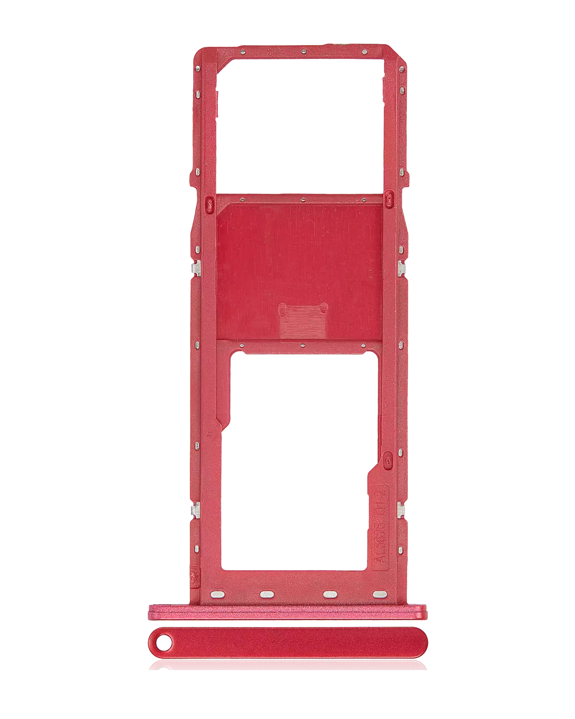 Carrellino SIM singola per Samsung Galaxy A03S (A037F / 2021) (Rosso)