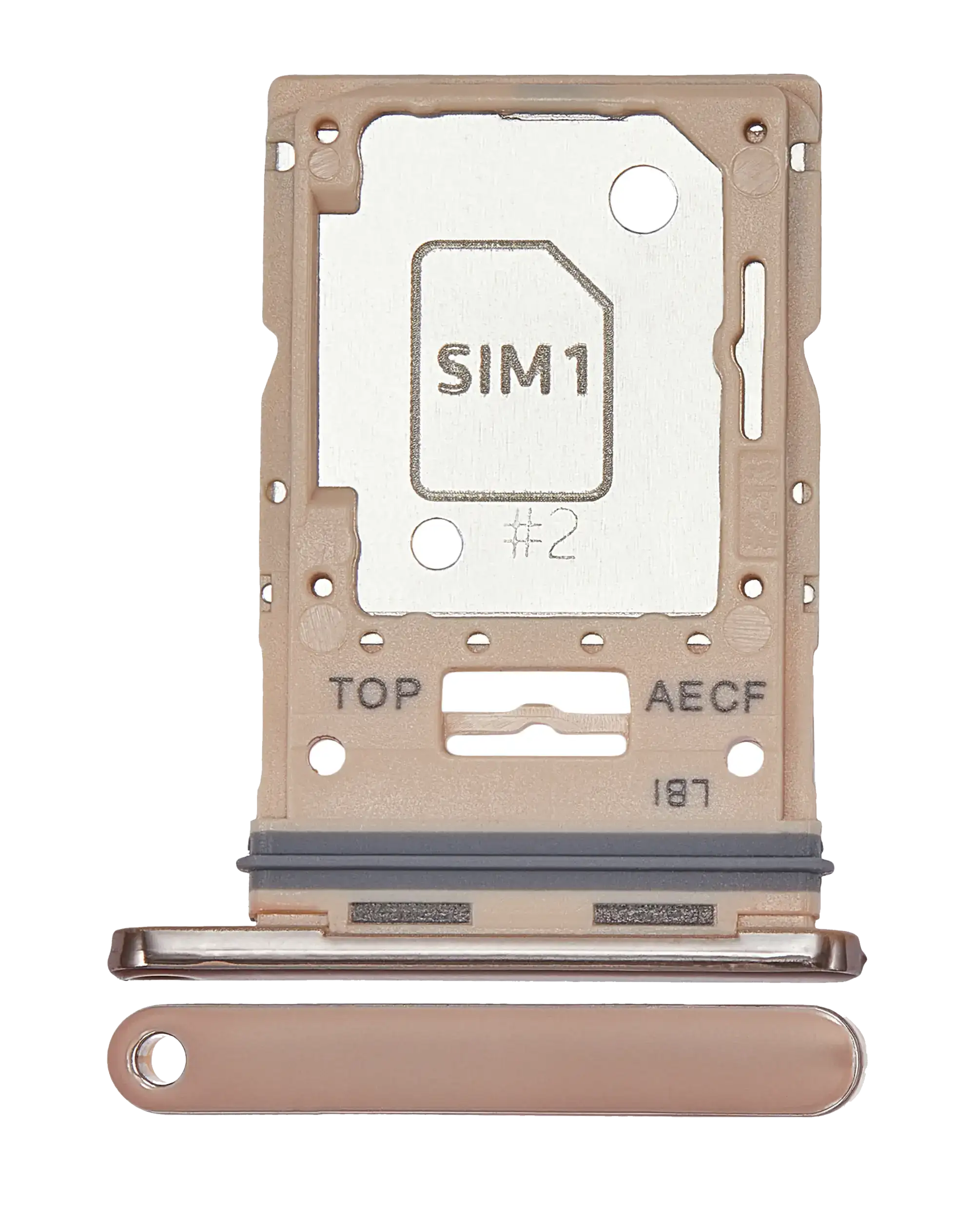 Carrellino doppia SIM per Samsung Galaxy A53 5G (A536 / 2022) (Peach)
