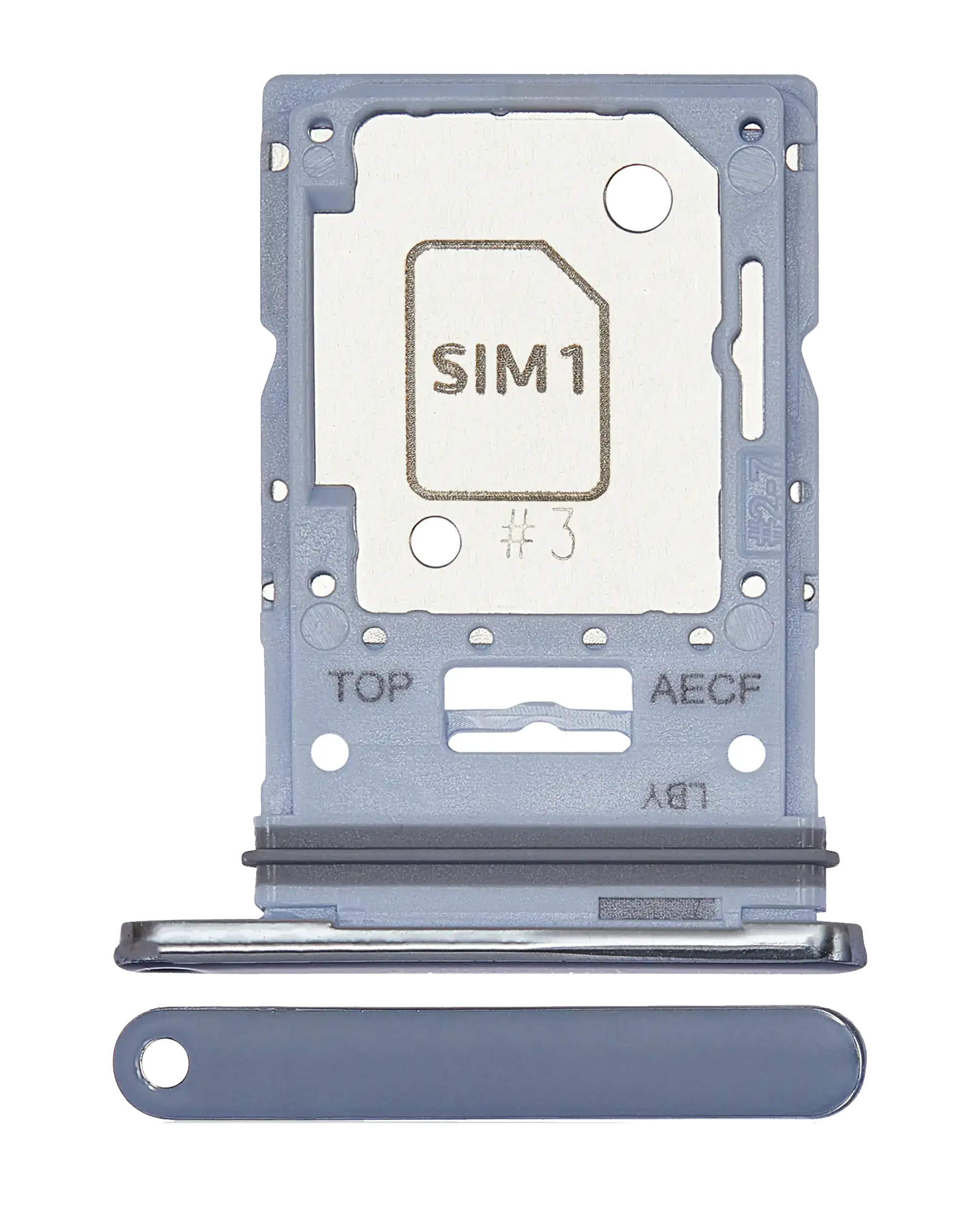 Carrellino SIM singola per Samsung Galaxy A53 5G (A536 / 2022) (Blu)