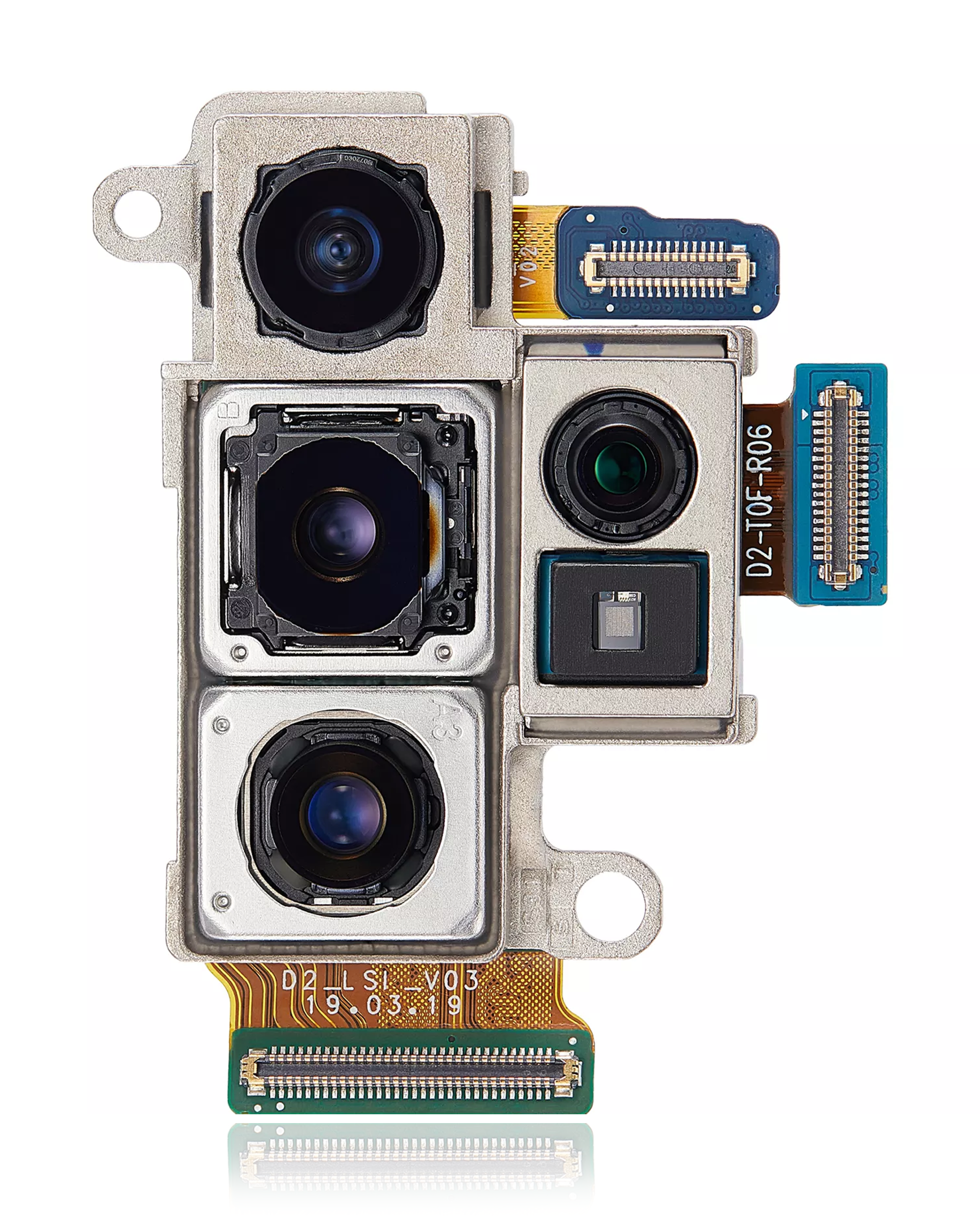 Fotocamera posteriore per Samsung Galaxy Note 10 Plus / 5G (Service Pack)
