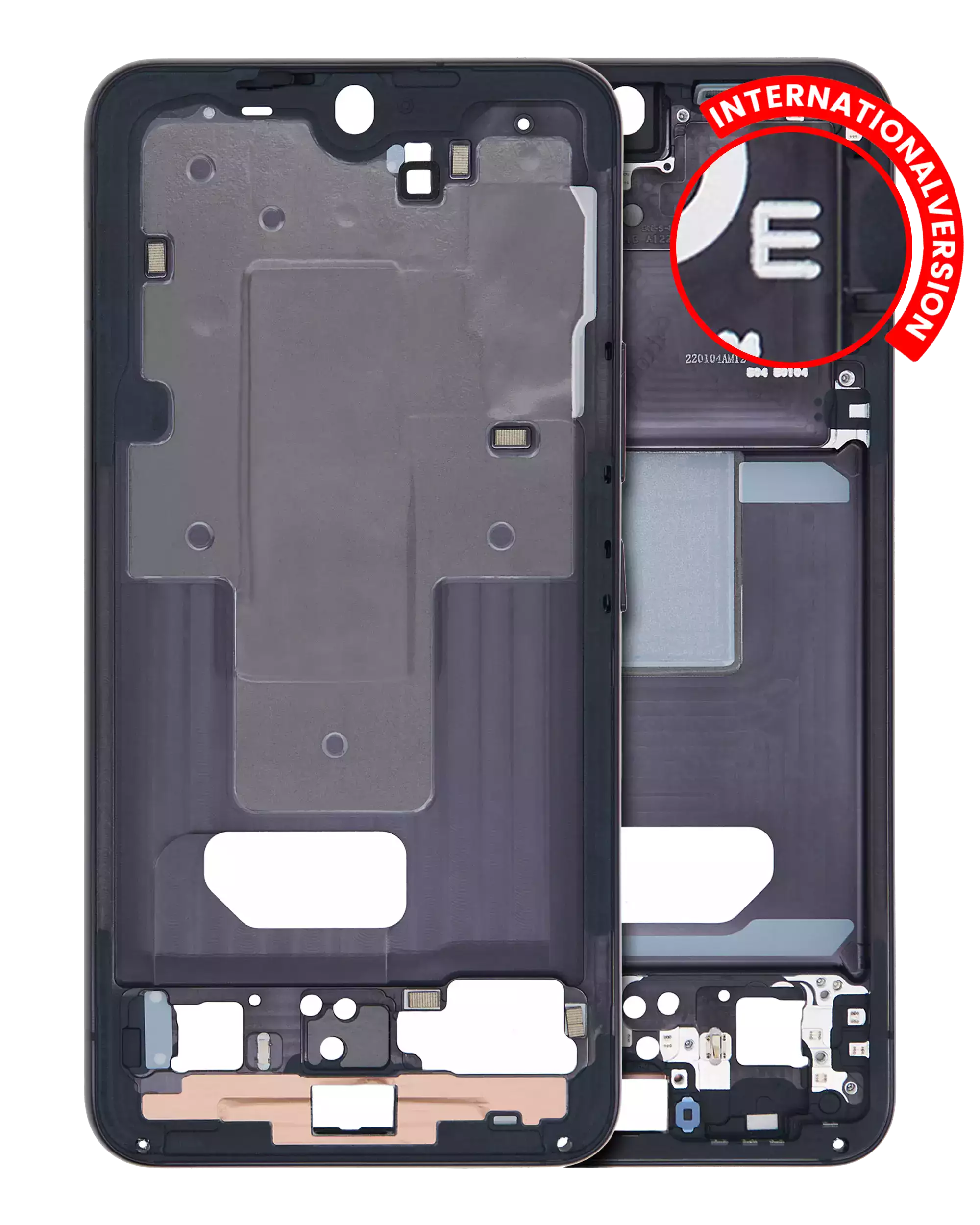 Frame centrale per Samsung Galaxy S22 5G (International Version) (Phantom Nero)