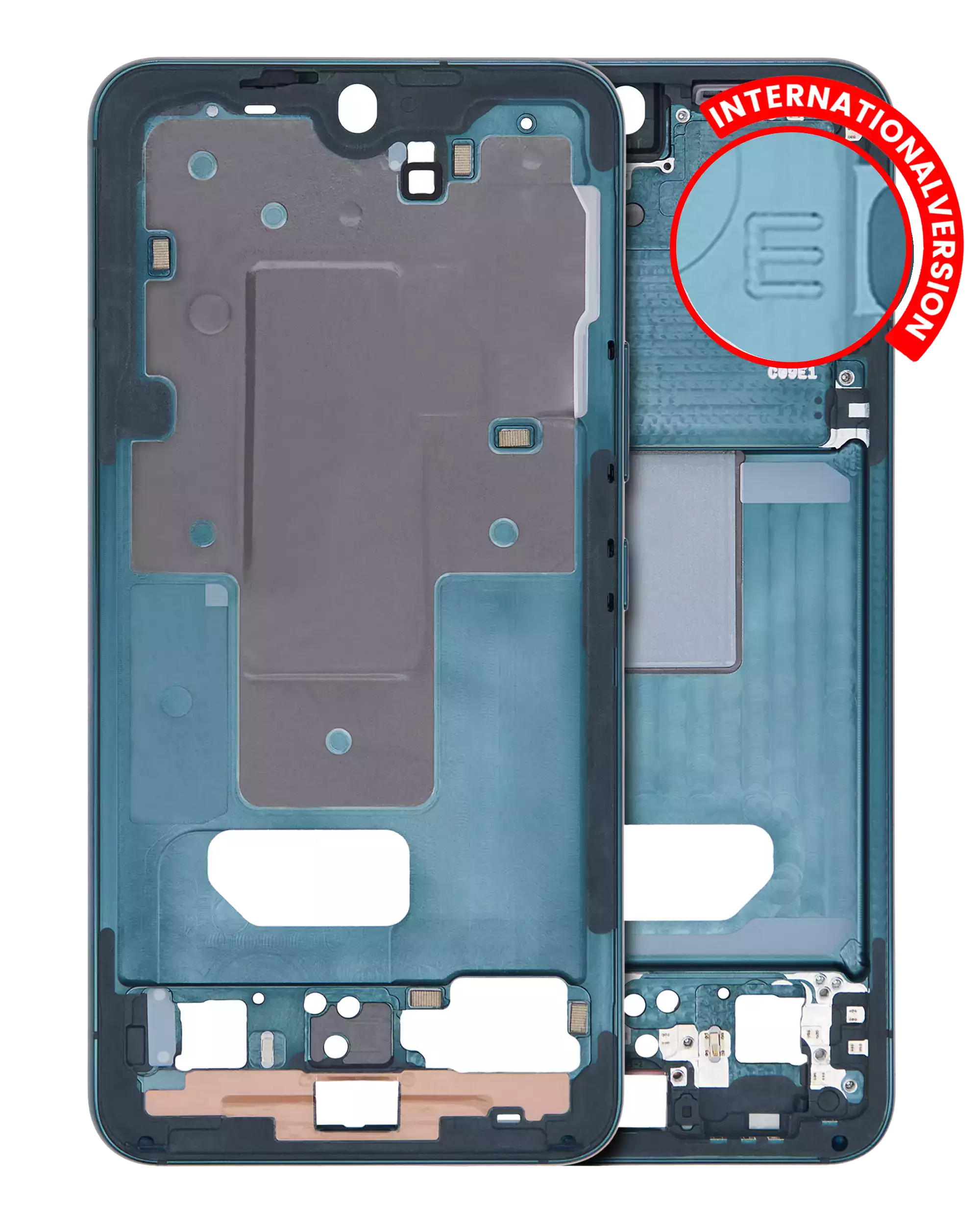 Frame centrale per Samsung Galaxy S22 5G (International Version) (Verde)