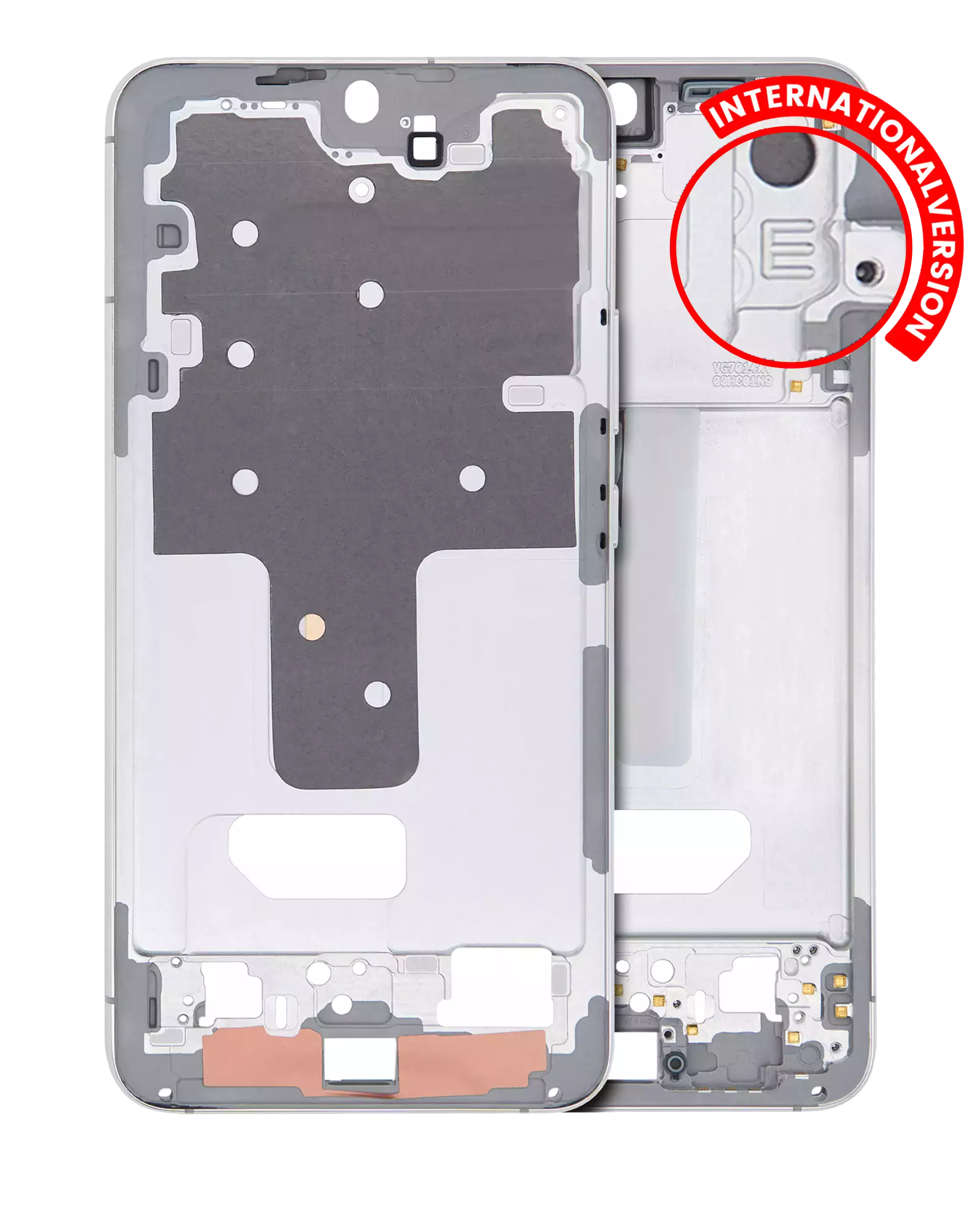 Frame centrale per Samsung Galaxy S22 Plus 5G (International Version) (Bianco)