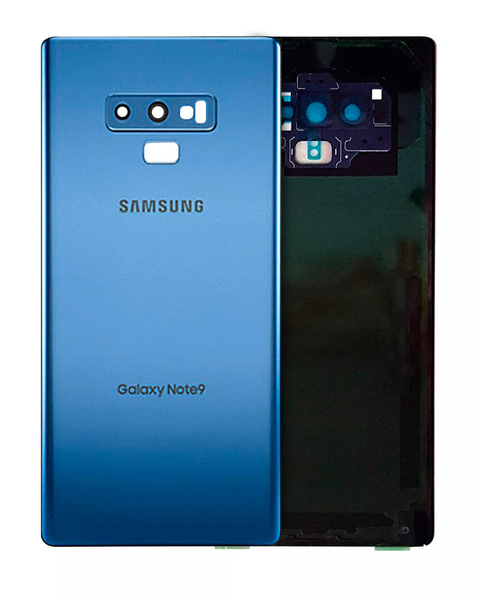 vetro cover posteriore con Vetro fotocamera per Samsung Galaxy Note 9 (Service Pack) (Ocean Blu)