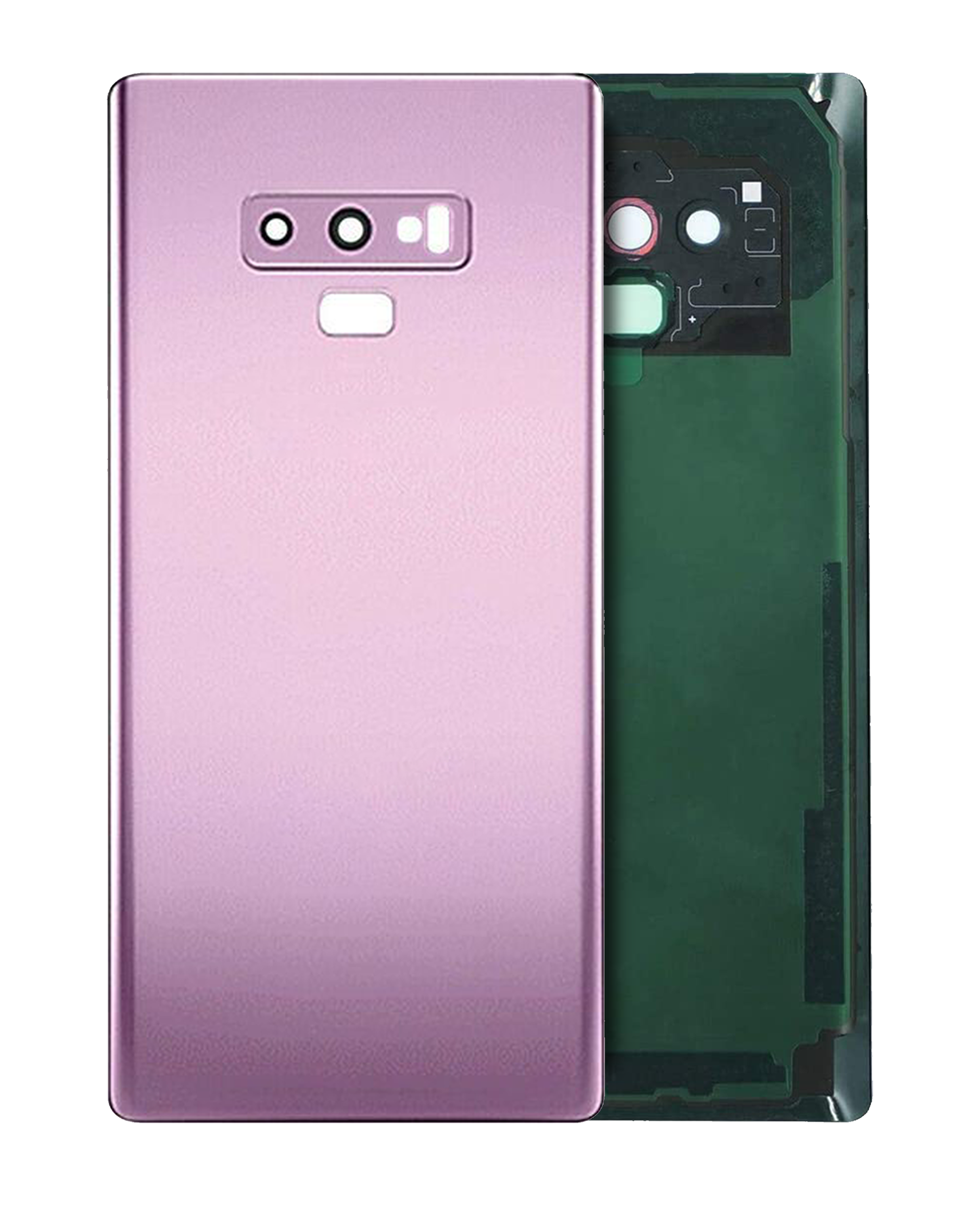 vetro cover posteriore con Vetro fotocamera per Samsung Galaxy Note 9 (Service Pack) (Lavanda Viola)
