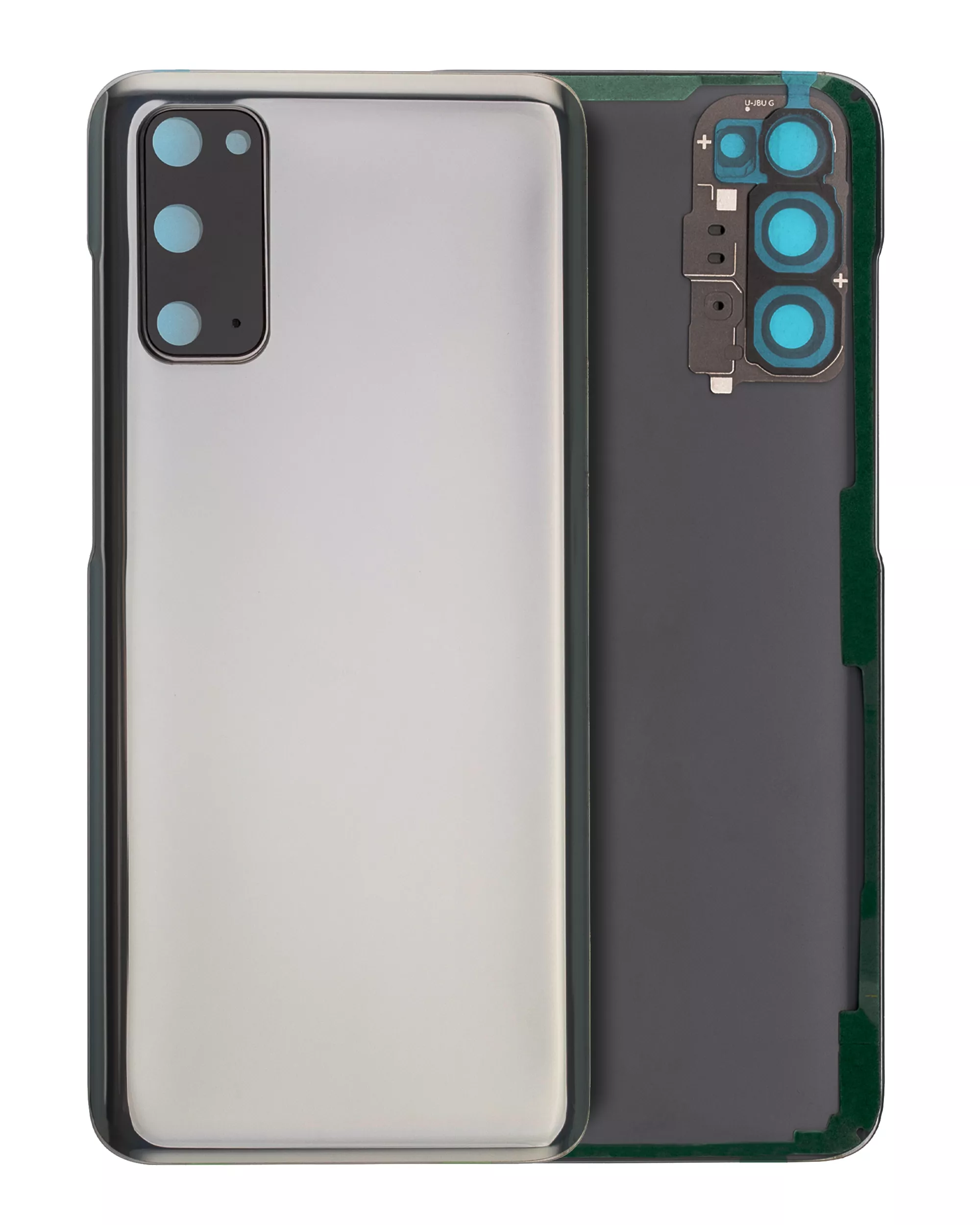 vetro cover posteriore con Vetro fotocamera per Samsung Galaxy S20 5G (Service Pack) (Grigio cosmico)