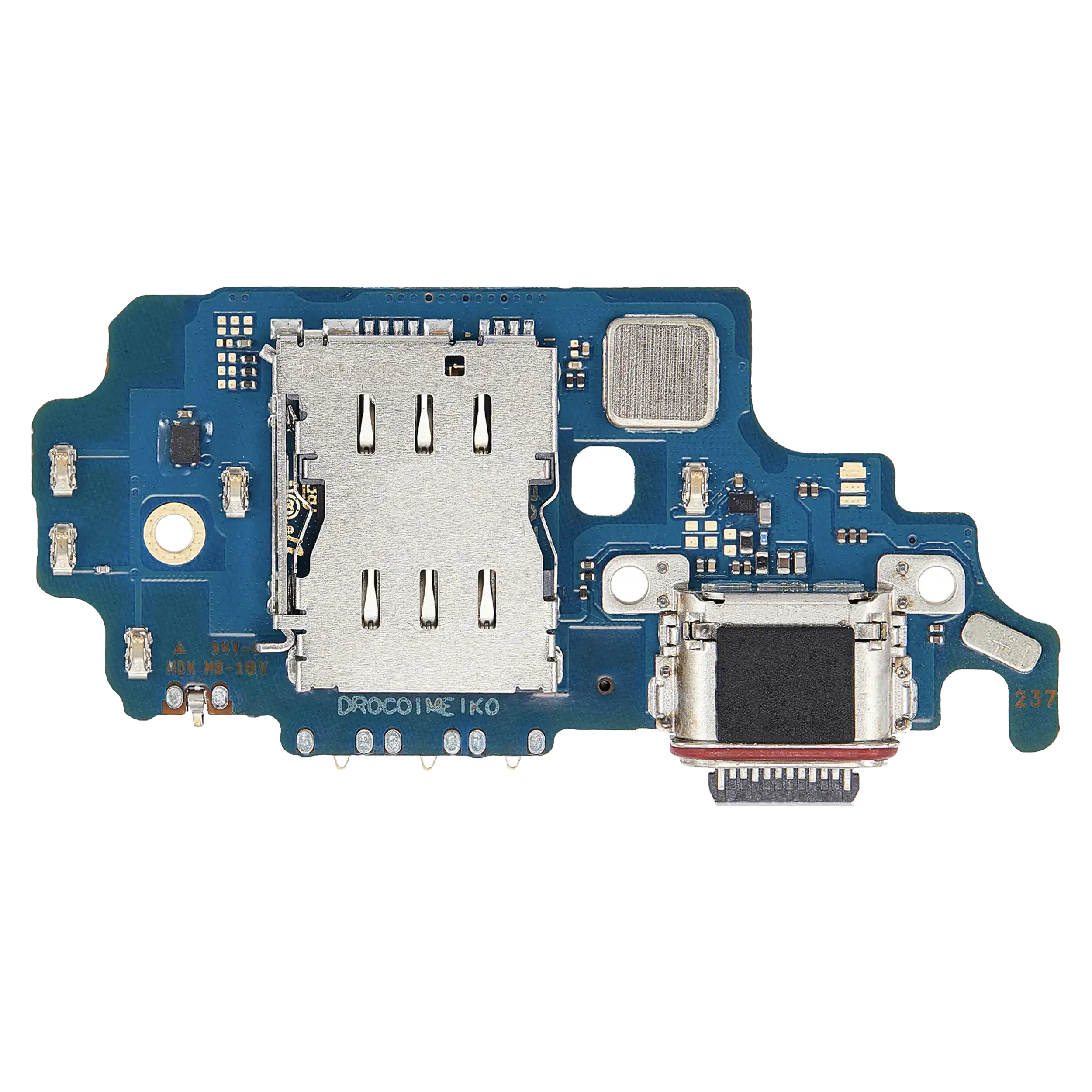 Connettore di ricarica Scheda con Sim Card Reader per Samsung Galaxy S21 Ultra 5G (G9980) (Asia Version) (Premium)
