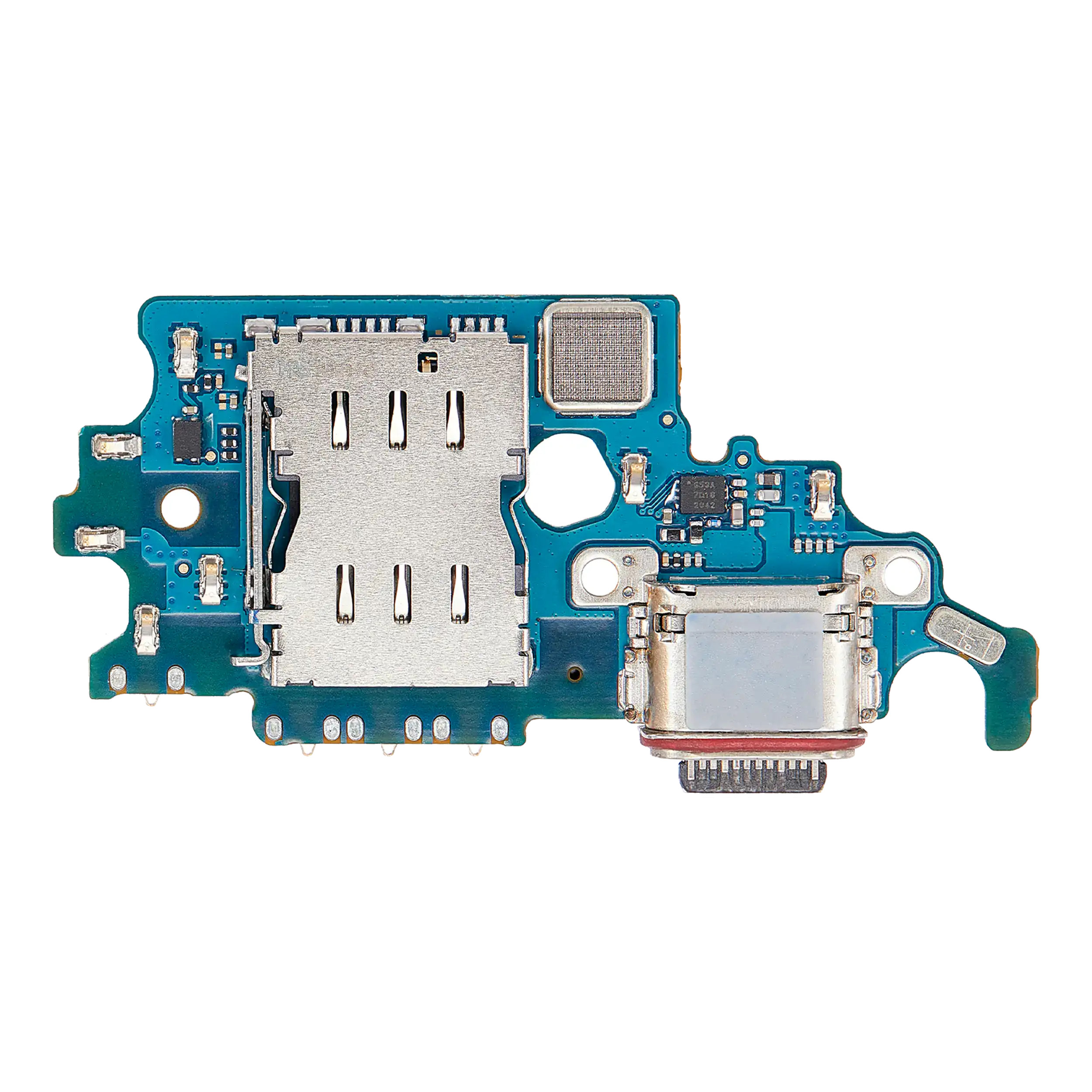 Connettore di ricarica Scheda con Sim Card Reader per Samsung Galaxy S21 5G (G9910) (Asia Version) (Premium)