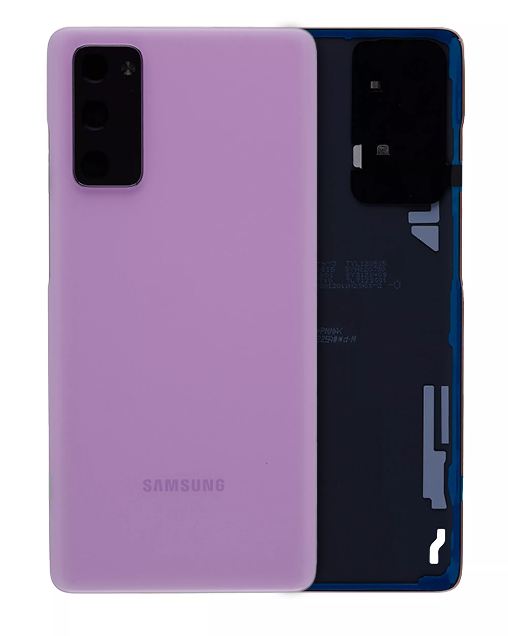 vetro cover posteriore con Vetro fotocamera per Samsung Galaxy S20 FE (Service Pack) (Cloud Lavanda)