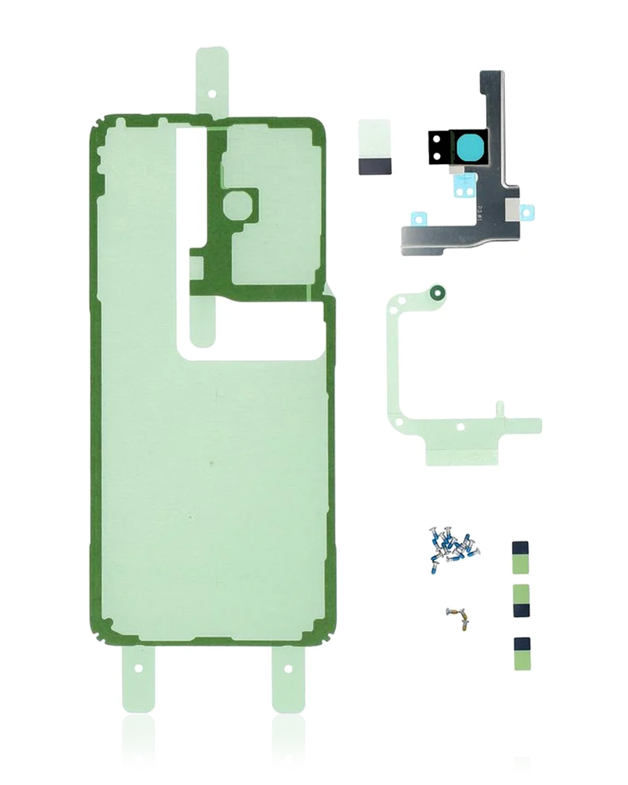 adesivo per cover posteriore con Re-Work Kit per Samsung Galaxy S21 Ultra 5G (Service Pack)