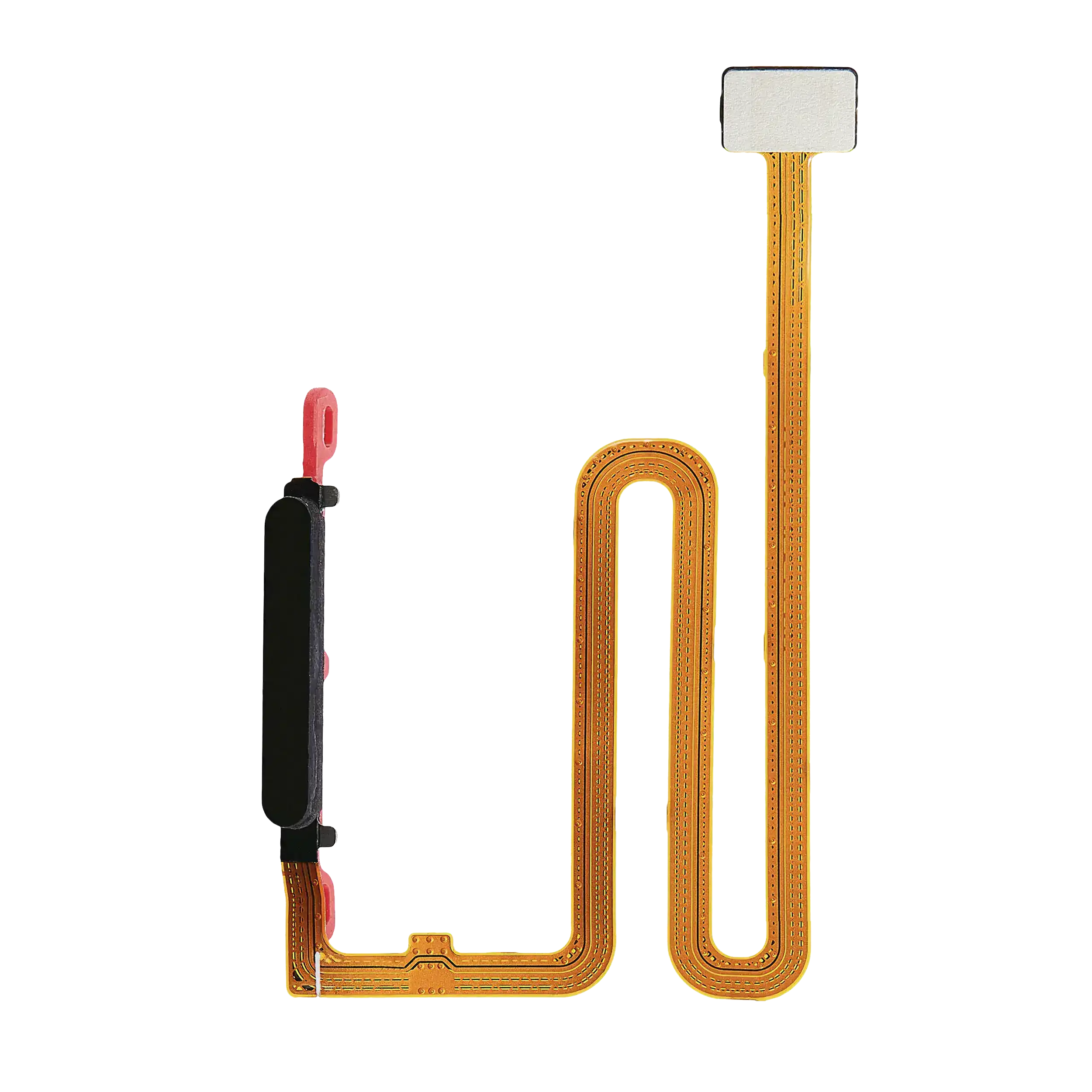 Fingerprint Reader con flat per Samsung Galaxy A03S (A037U / 2021) (Nero)
