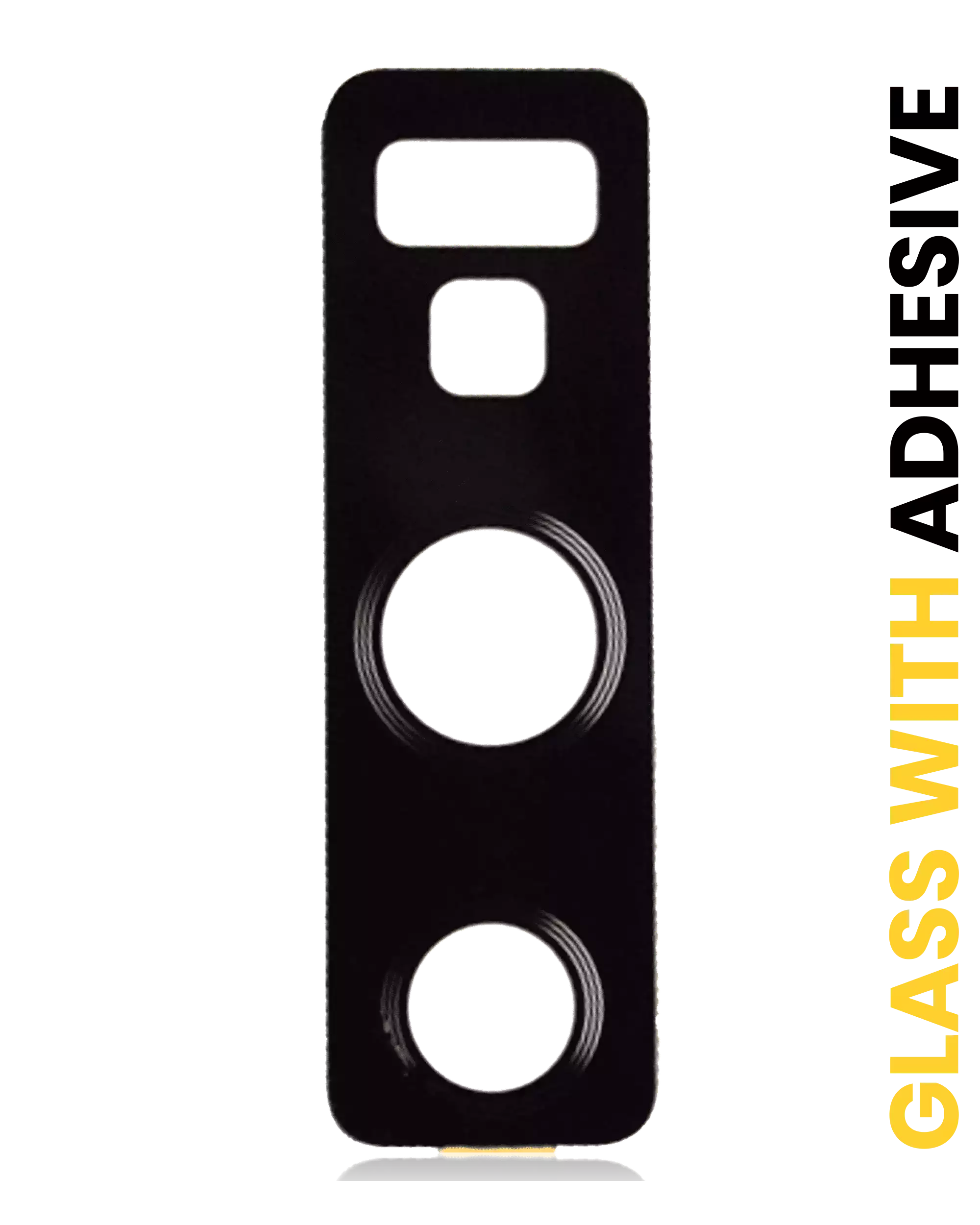 Lente fotocamera posteriore con adesivo per Samsung Galaxy Note 9 (10 pezzi) (Mezzanotte Nero)