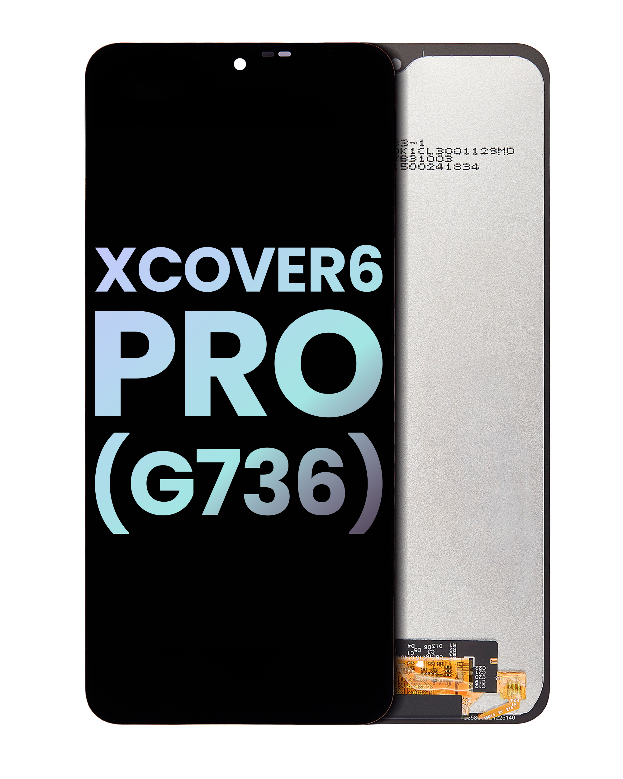 Display LCD completo senza Frame per Samsung Galaxy XCover 6 Pro (G736) (Service Pack) (tutti i colori)