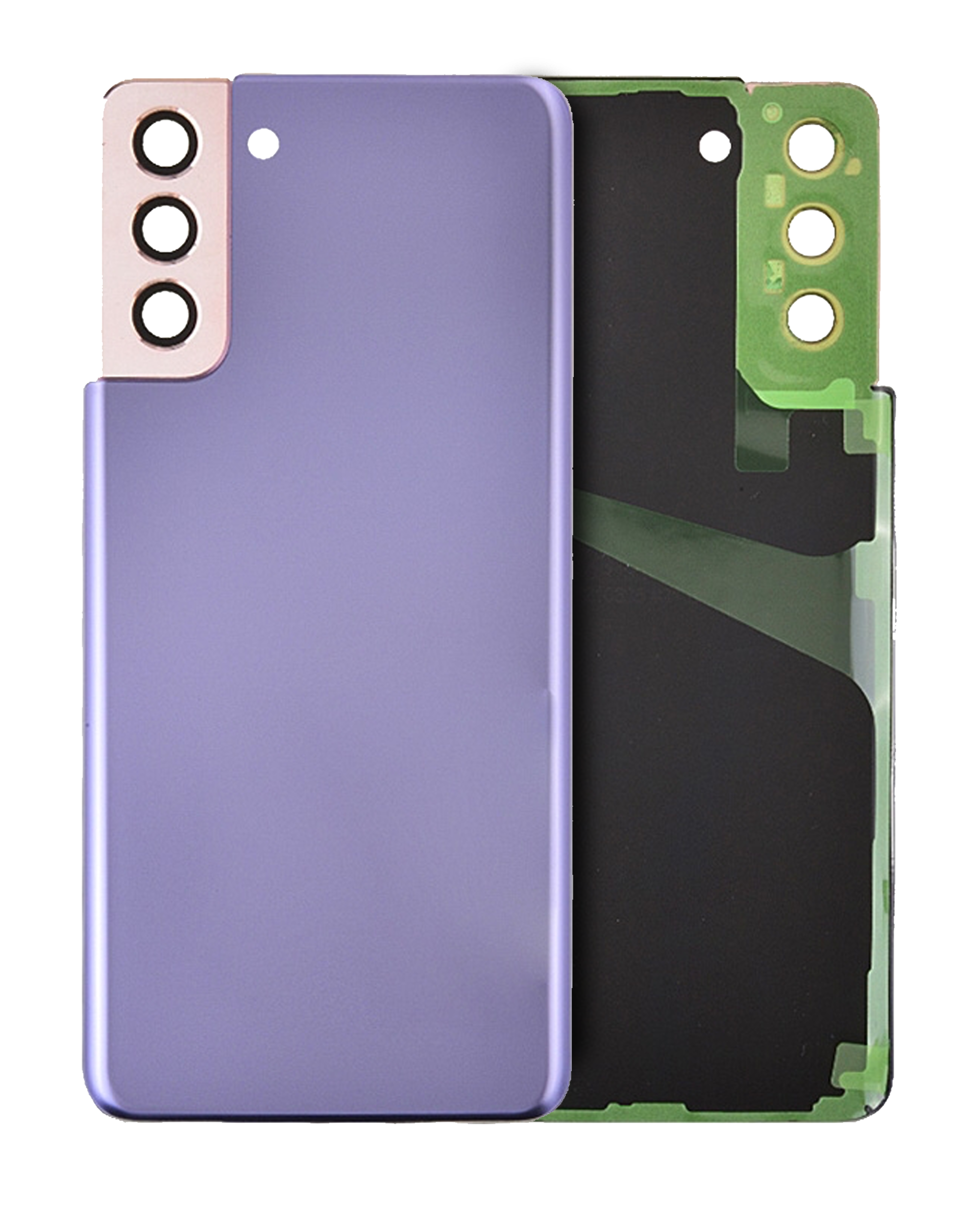 vetro cover posteriore con Vetro fotocamera per Samsung Galaxy S21 5G (Service Pack) (Phantom Violet)