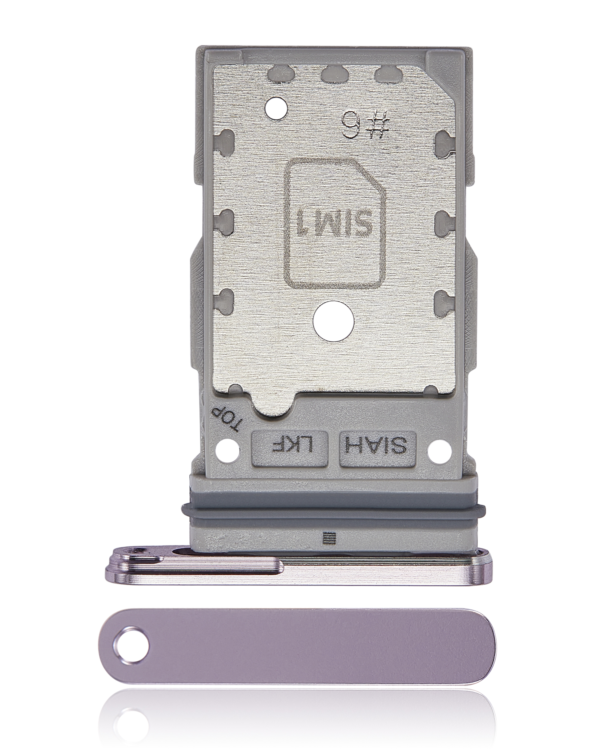 Carrellino doppia SIM per Samsung Galaxy S23 Ultra 5G (Lavanda)