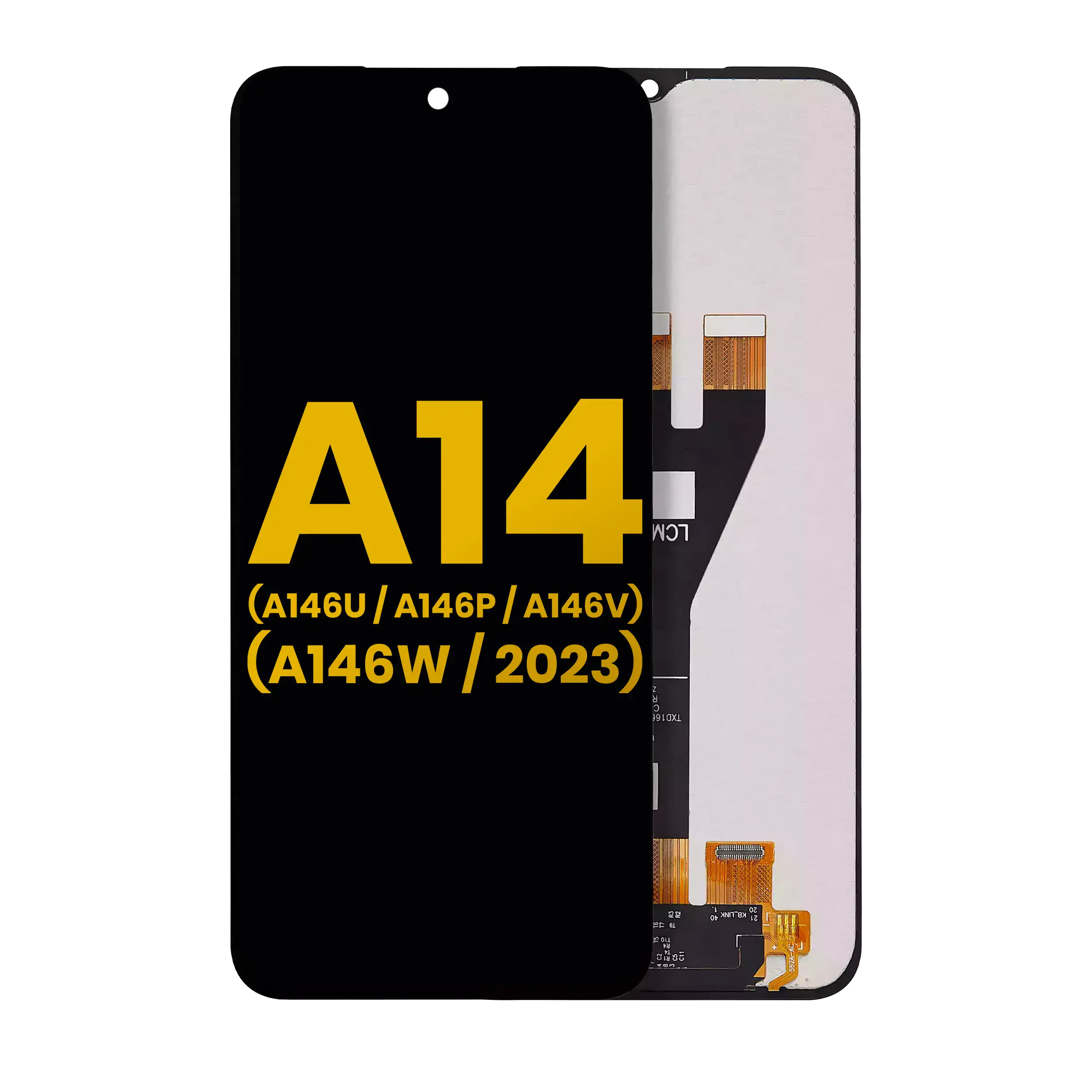 Display LCD completo senza Frame per Samsung Galaxy A14 5G (A146U / A146P / A146V / A146W / 2023) (US Version) (Refurbished) (tutti i colori)