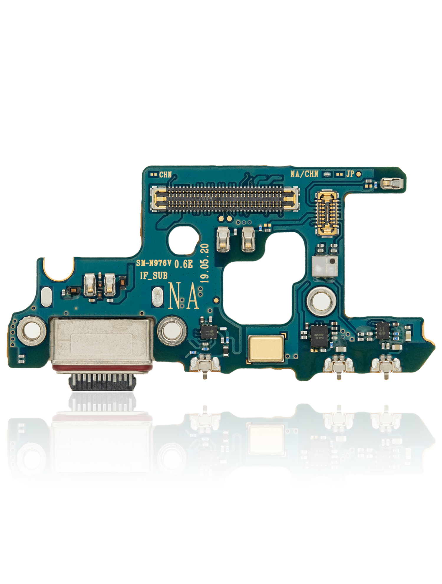 Connettore di ricarica con scheda per Samsung Galaxy Note 10 Plus 5G (N976V) (Verizon) (Used Service Pack Pull)