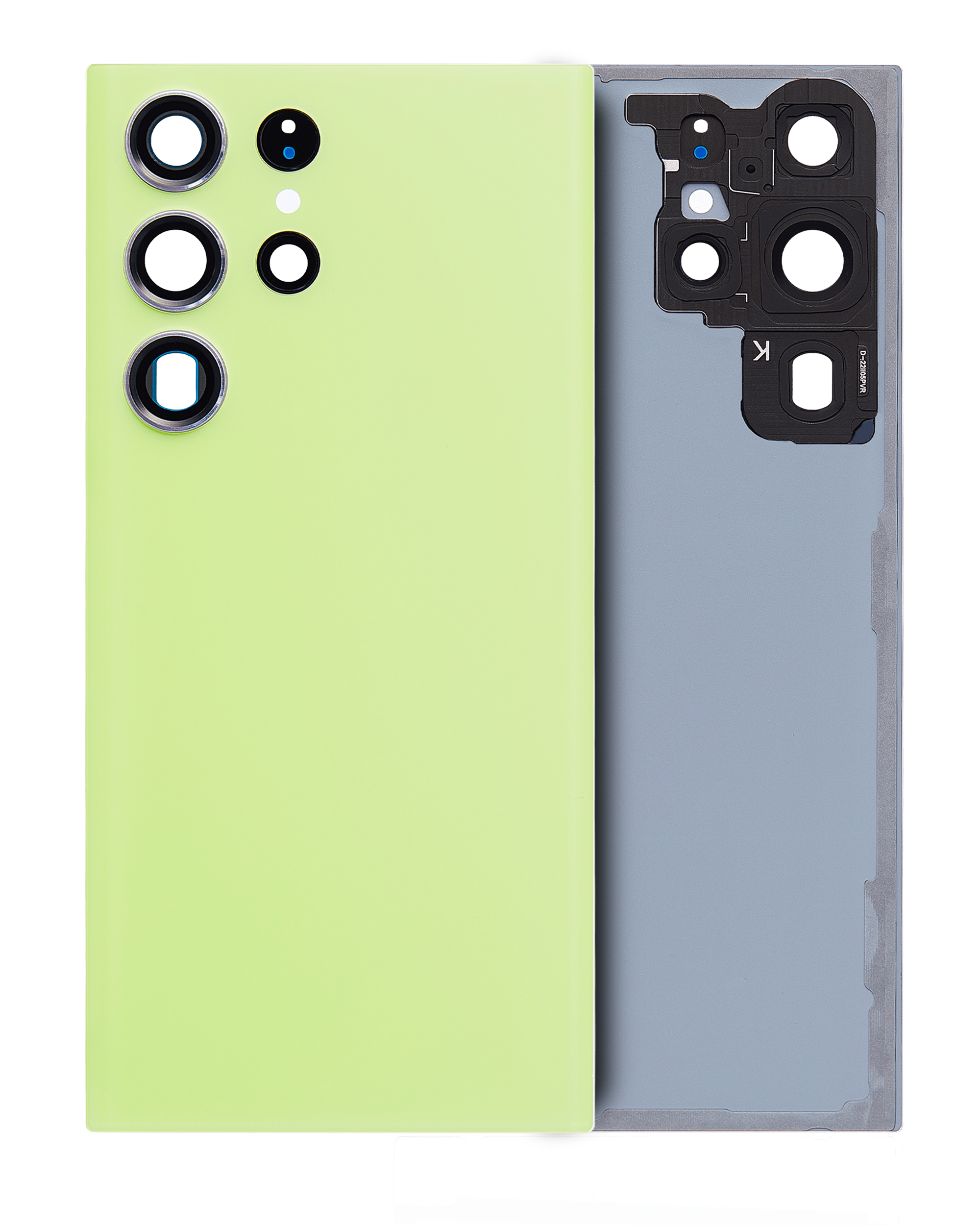 vetro cover posteriore con Vetro fotocamera per Samsung Galaxy S23 Ultra 5G (No Logo) (Lime)