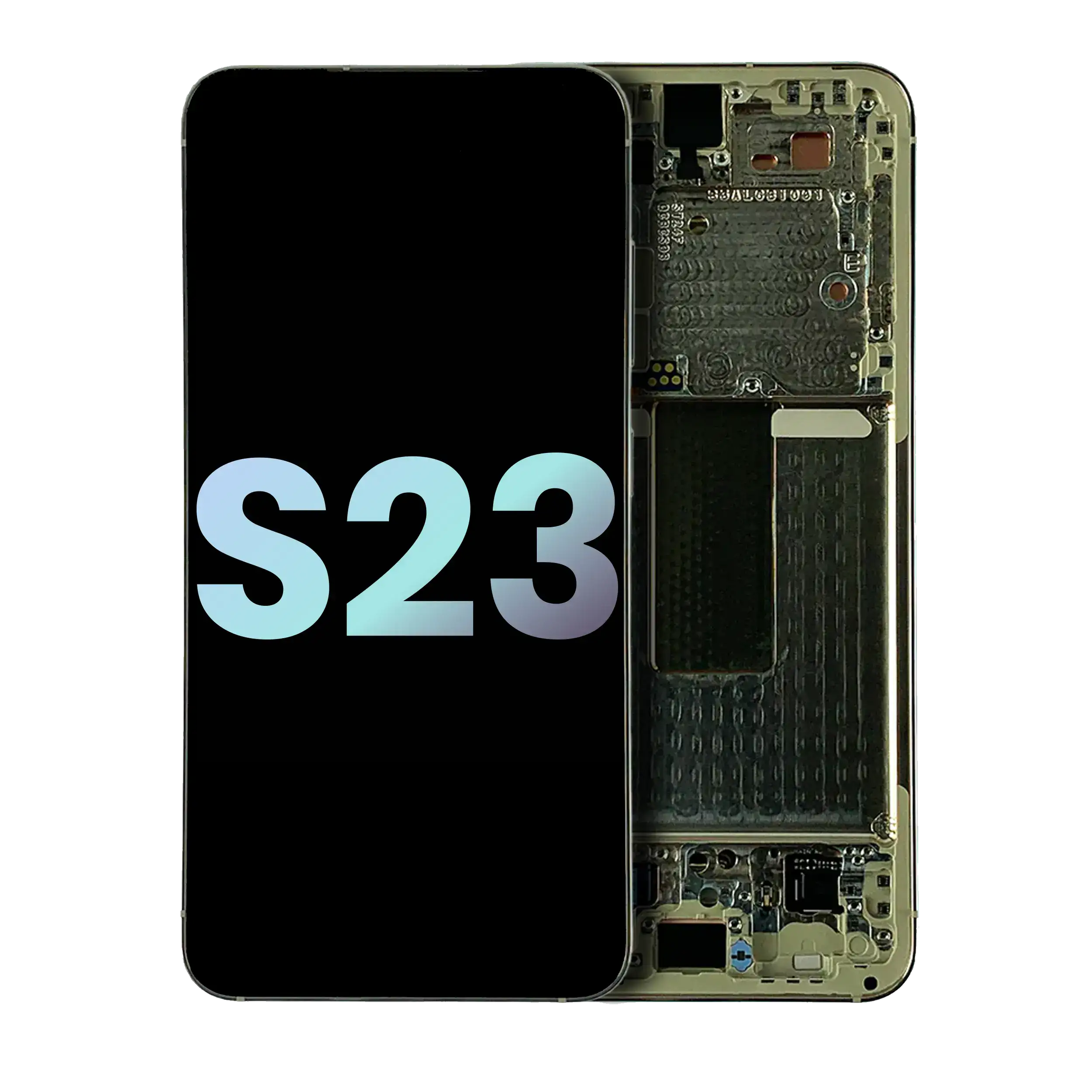 Display OLED completo con Frame per Samsung Galaxy S23 5G (US e International) (Service Pack) (Cream)