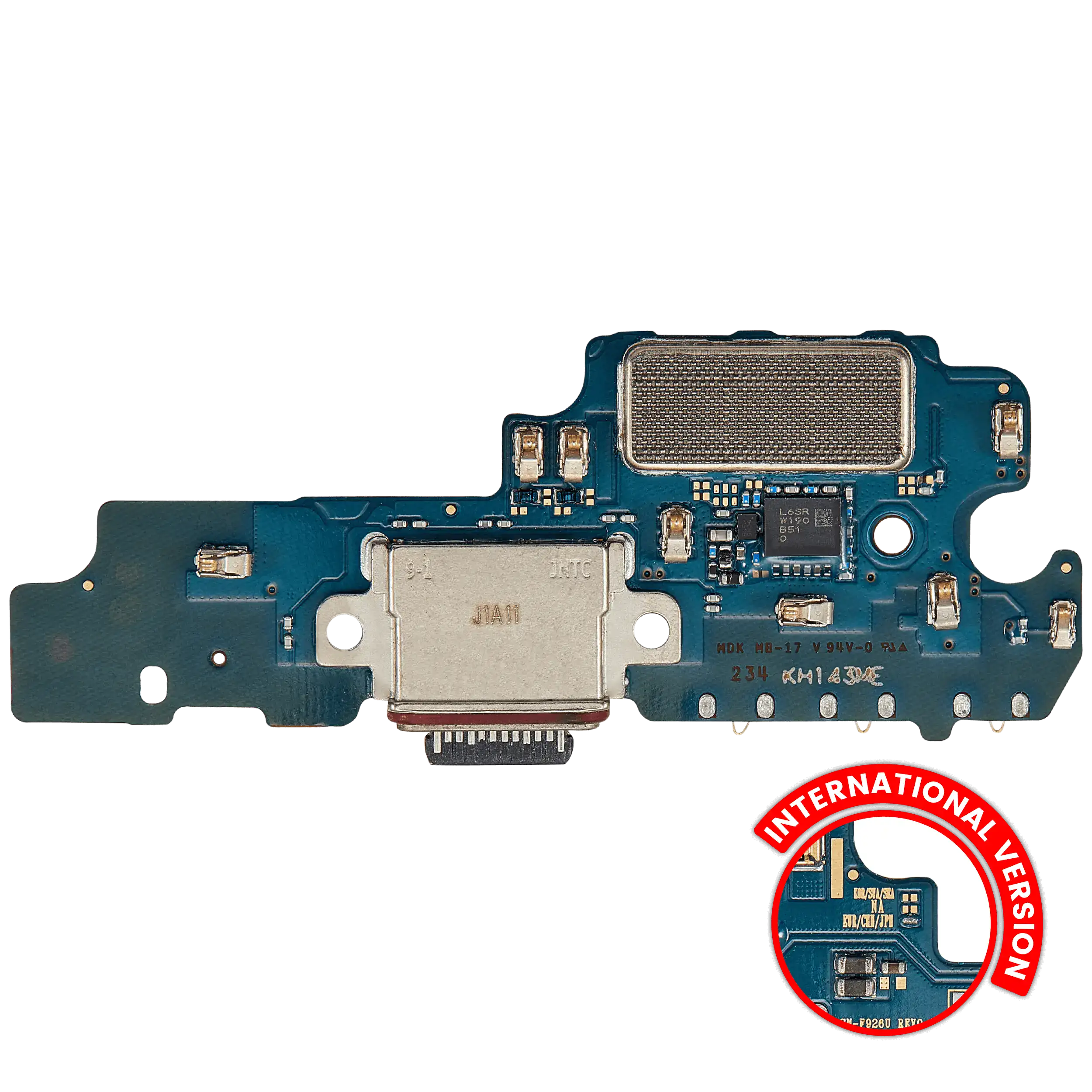 Charging Scheda con Microfono per Samsung Galaxy Z Fold 3 (F926B) (International Version) (Premium)