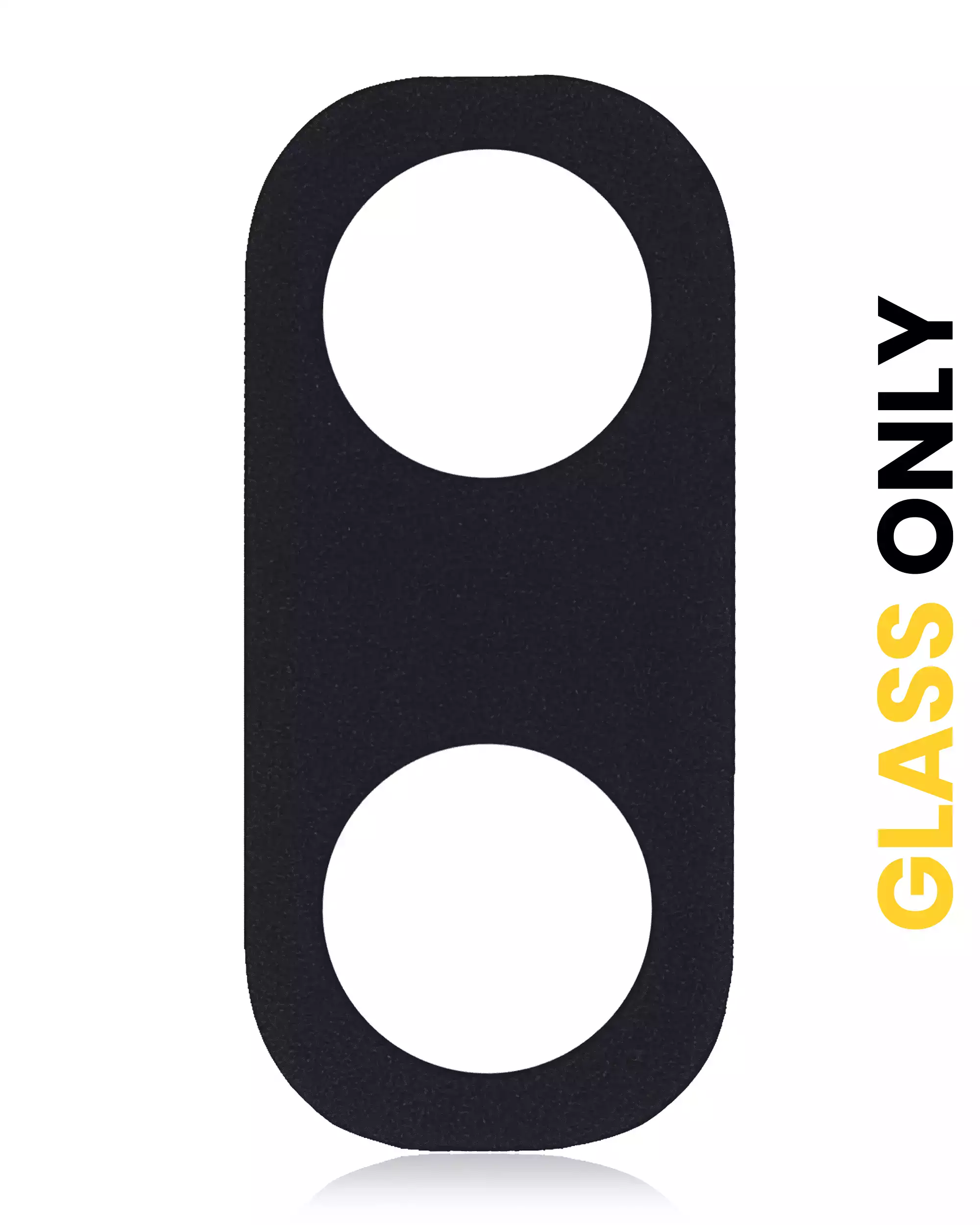 Lente fotocamera posteriore (solo vetro) con adesivo per Samsung Galaxy Z Flip 4G (F700) / Z Flip 5G (F707) (10 pezzi)