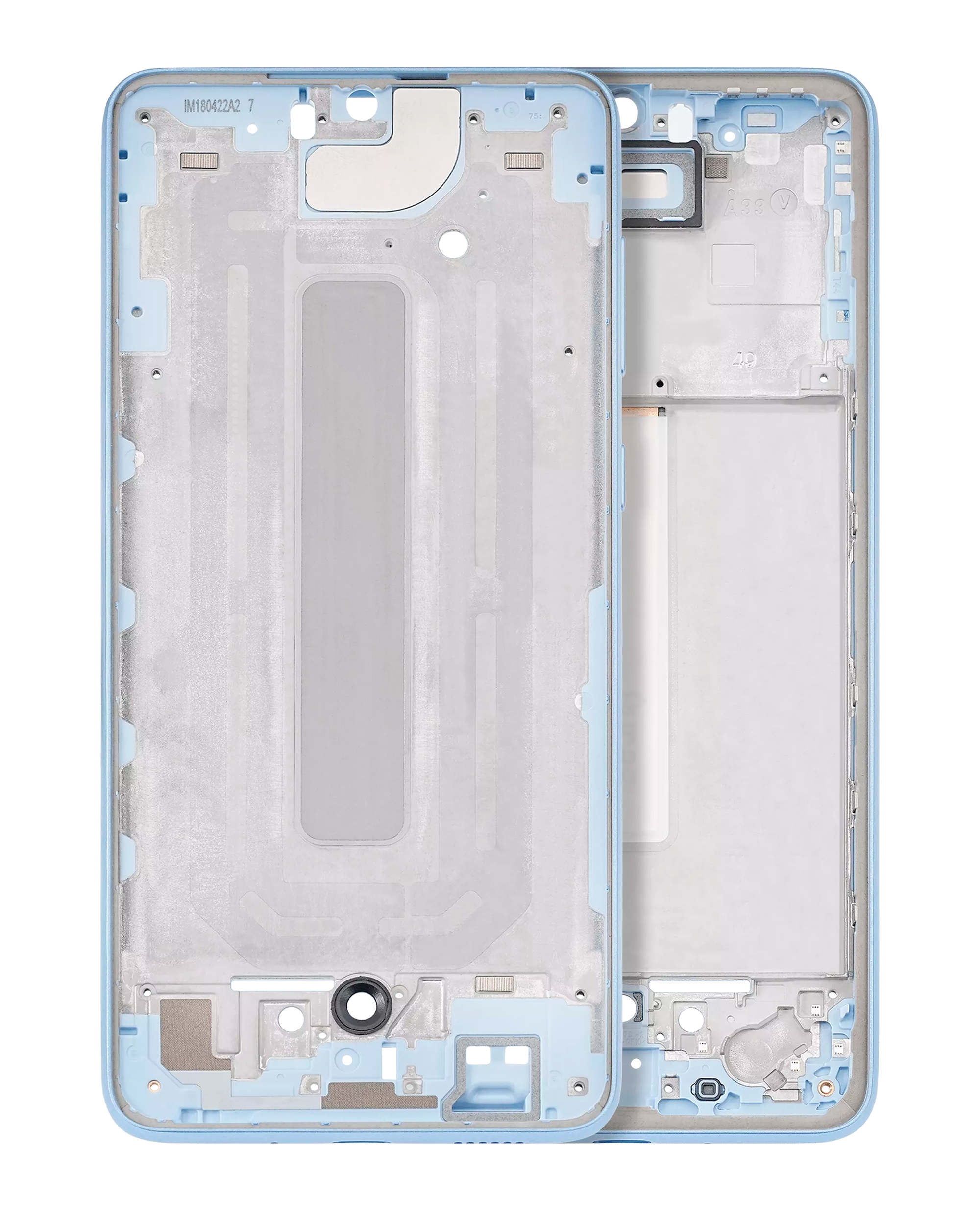 Frame centrale per Samsung Galaxy A33 5G (A336 / 2022) (Blu)