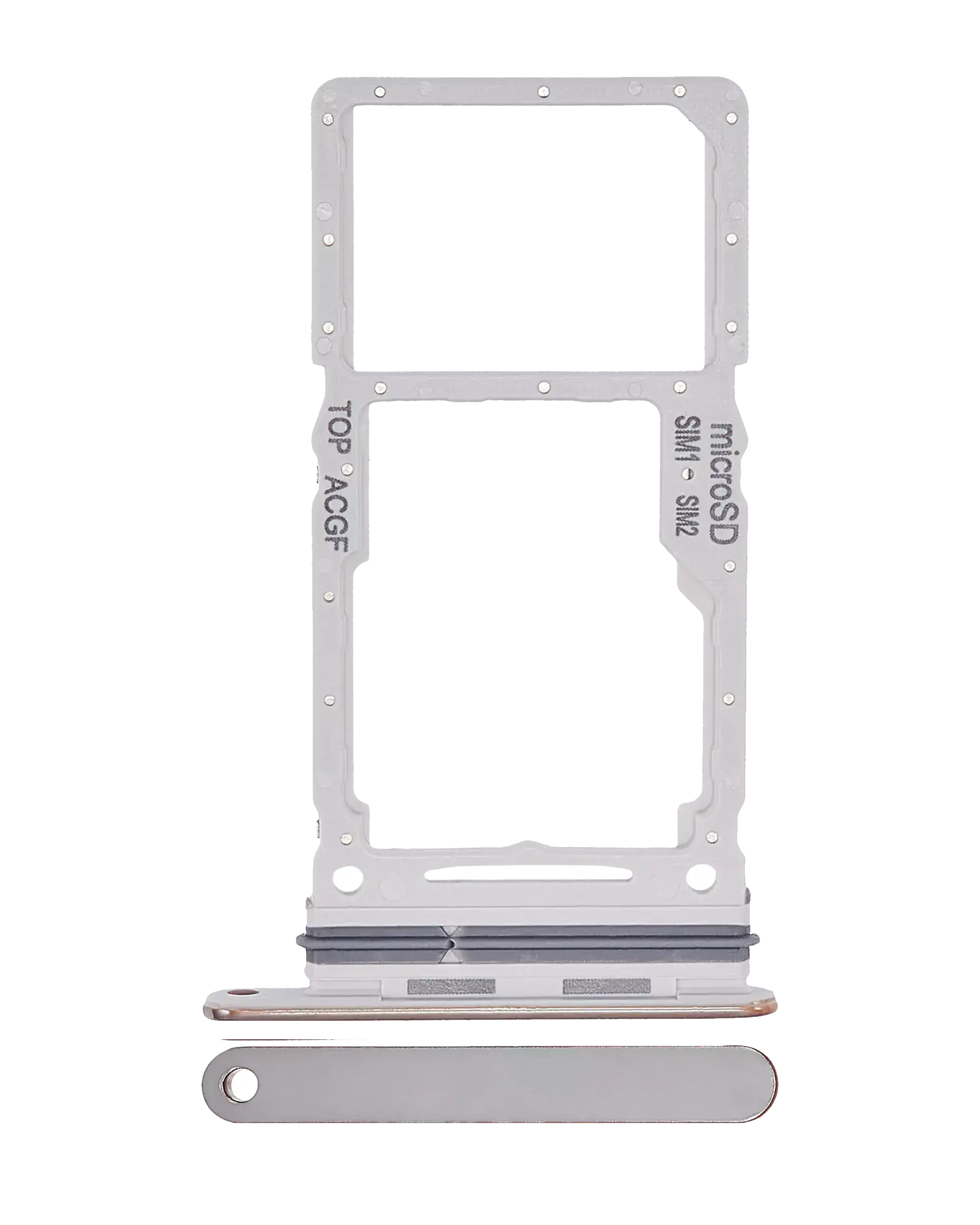 Carrellino doppia SIM per Samsung Galaxy A73 5G (A736 / 2022) (Bianco)