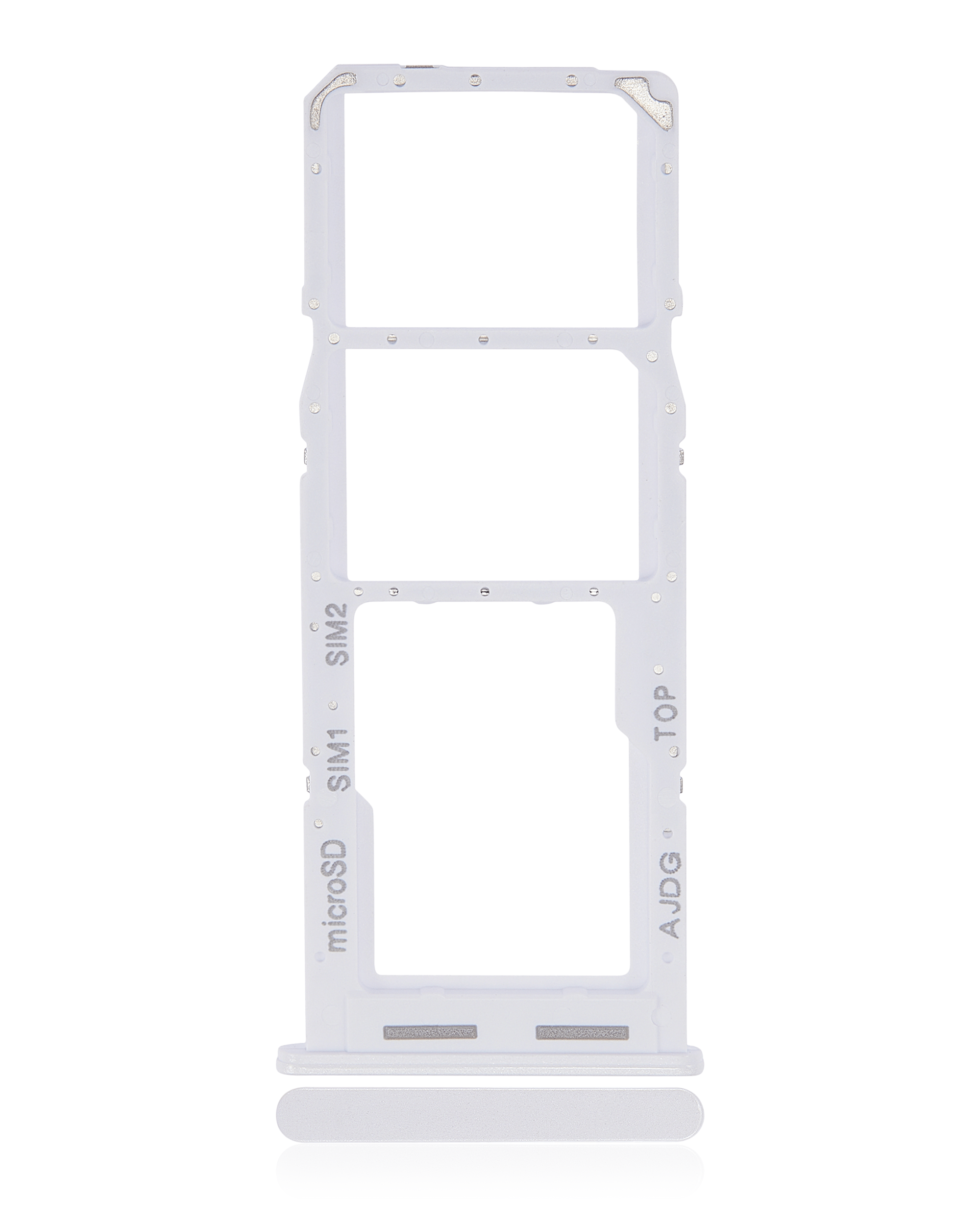 Carrellino doppia SIM per Samsung Galaxy A04S (A047 / 2022) (Bianco)