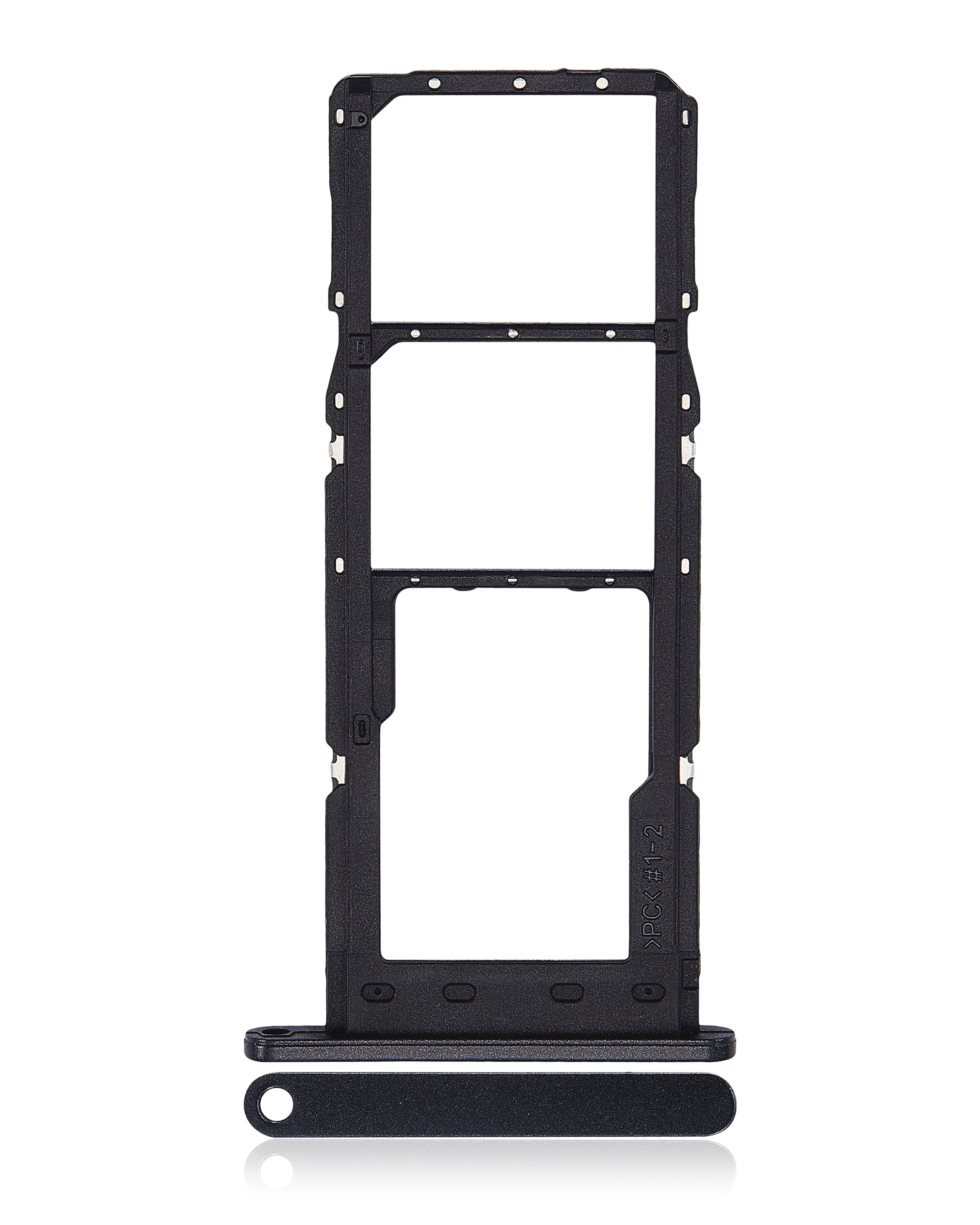 Carrellino doppia SIM per Samsung Galaxy A24 4G (A245 / 2023) (Nero)