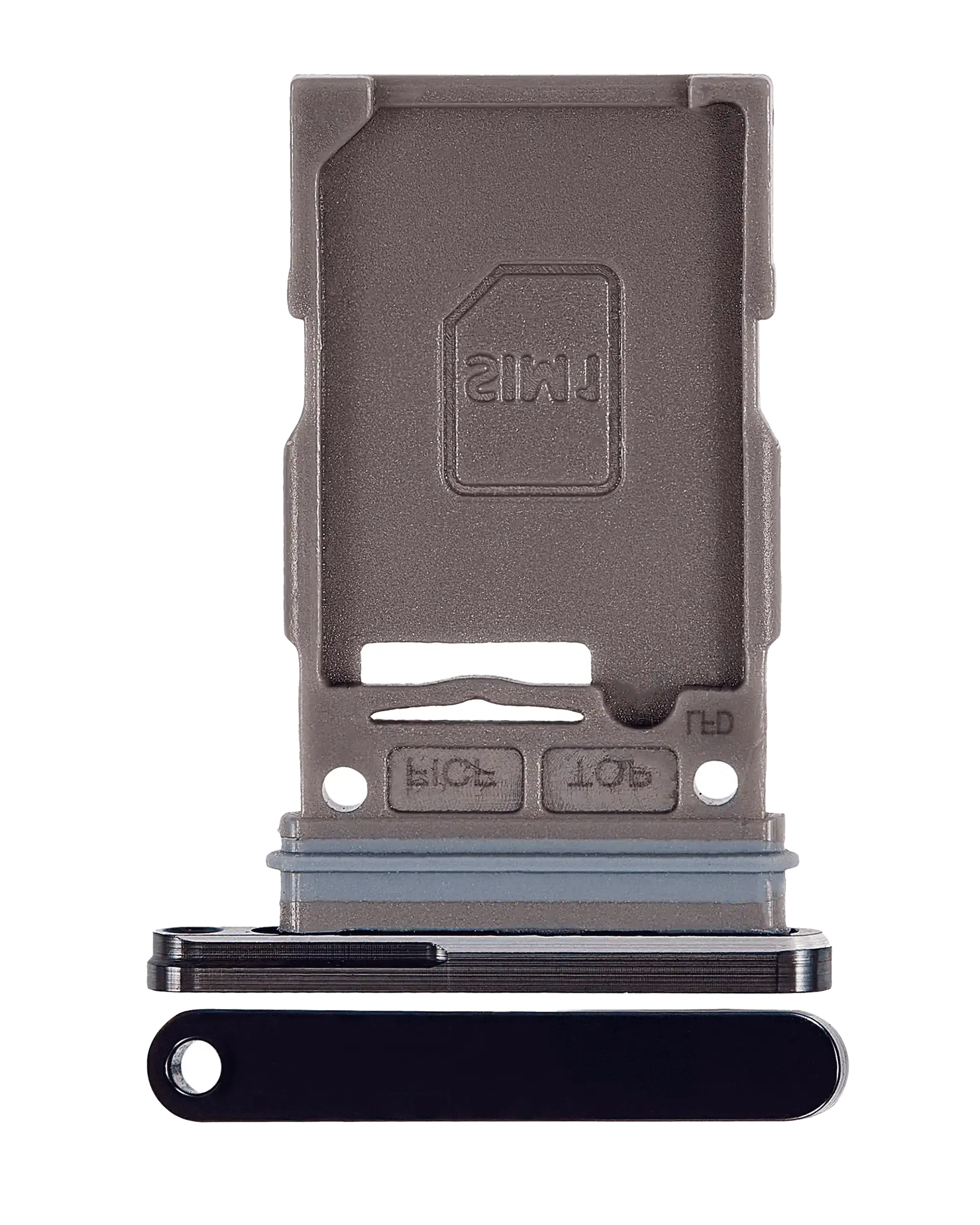 Carrellino SIM singola per Samsung Galaxy Z Fold 4 (F936) (Phantom Nero)
