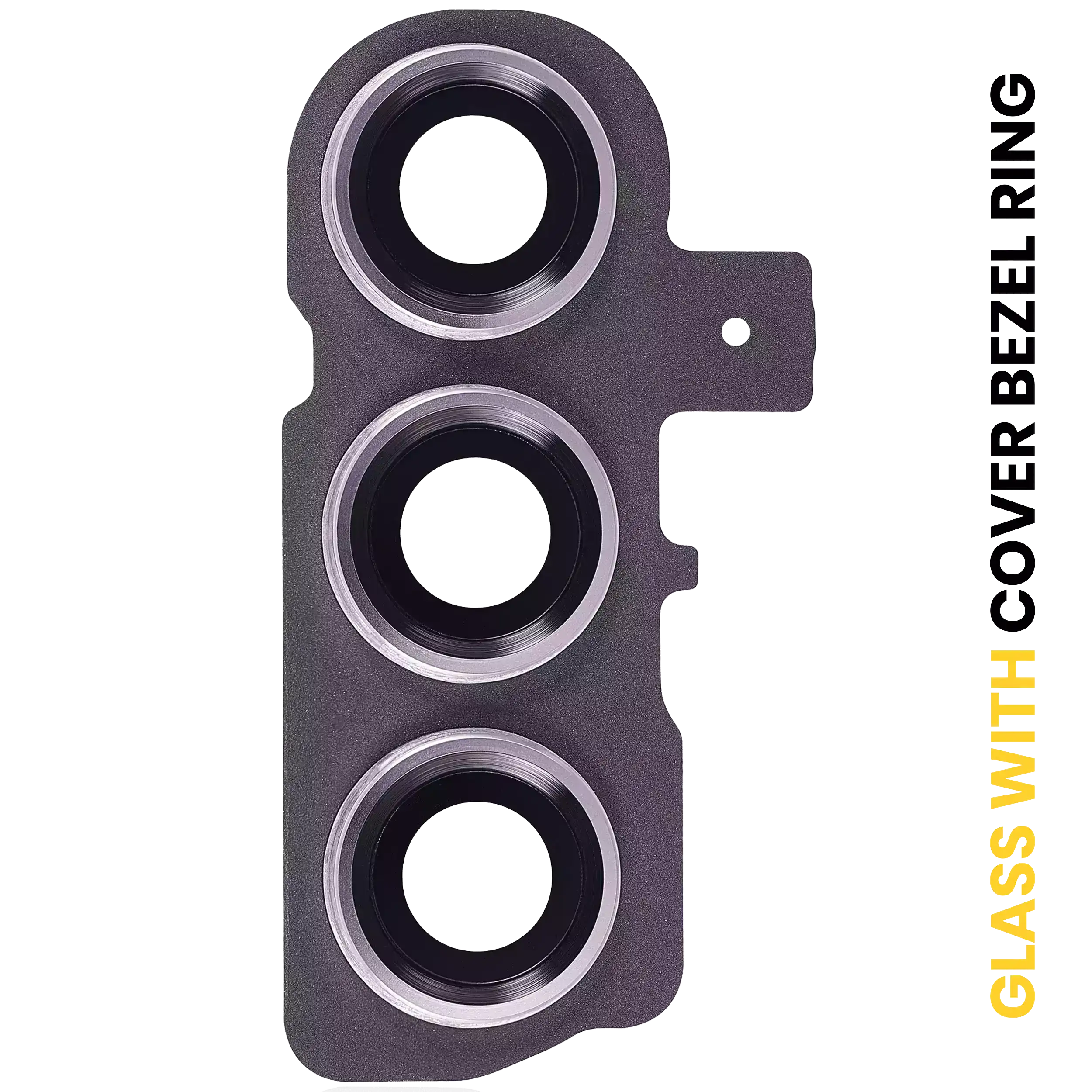 Lente fotocamera posteriore con Cover Cornice Ring per Samsung Galaxy S23 5G / S23 Plus 5G (Lavanda)
