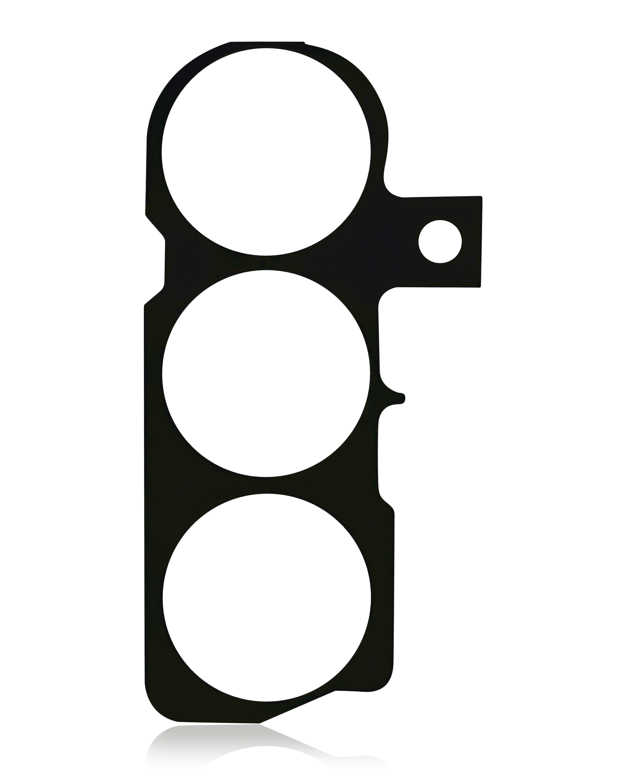 Lente fotocamera posteriore staffa adesivo per Samsung Galaxy S23 5G / S23 Plus 5G