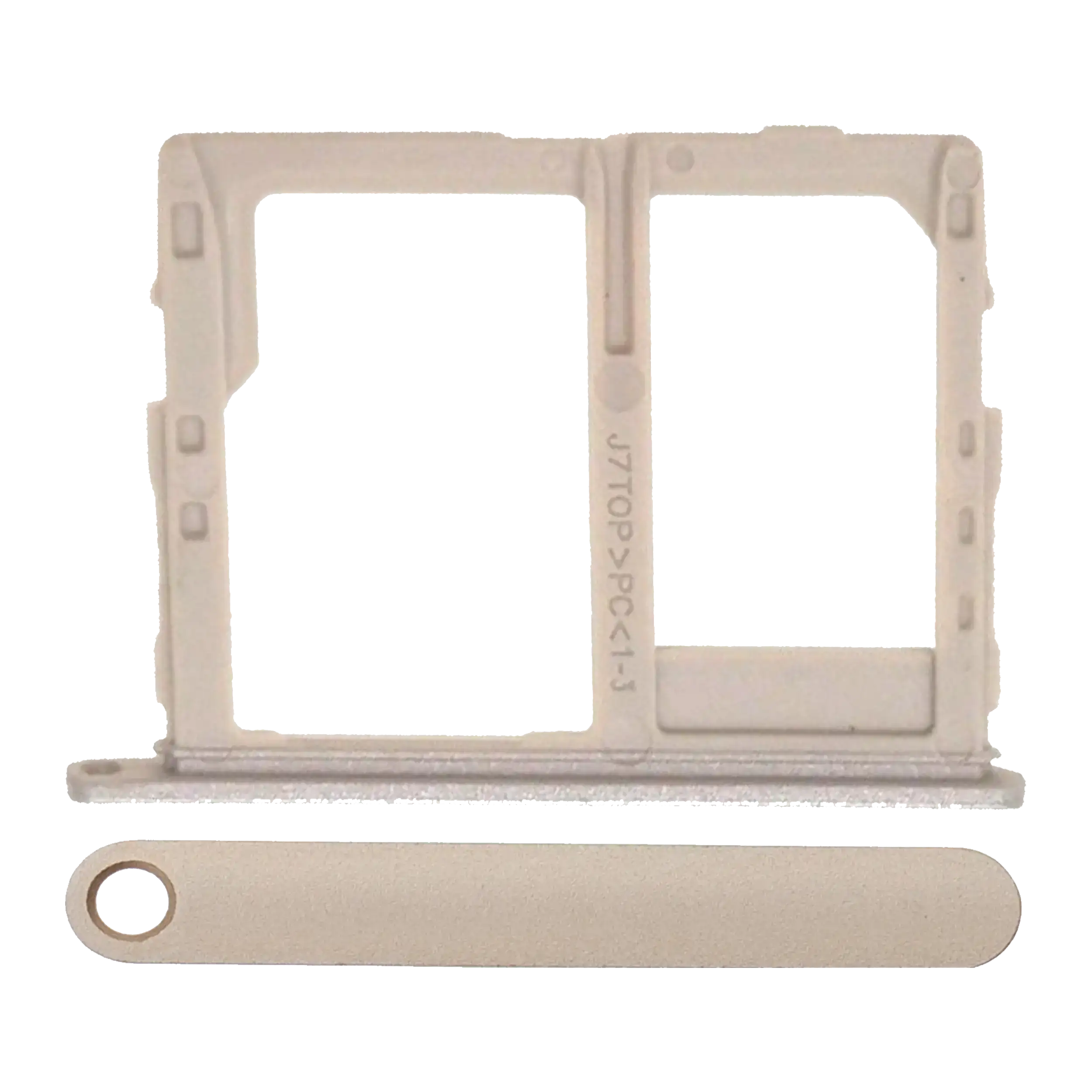 Carrellino SIM per Samsung Galaxy J7 Refine (J737 / 2018) (Oro)