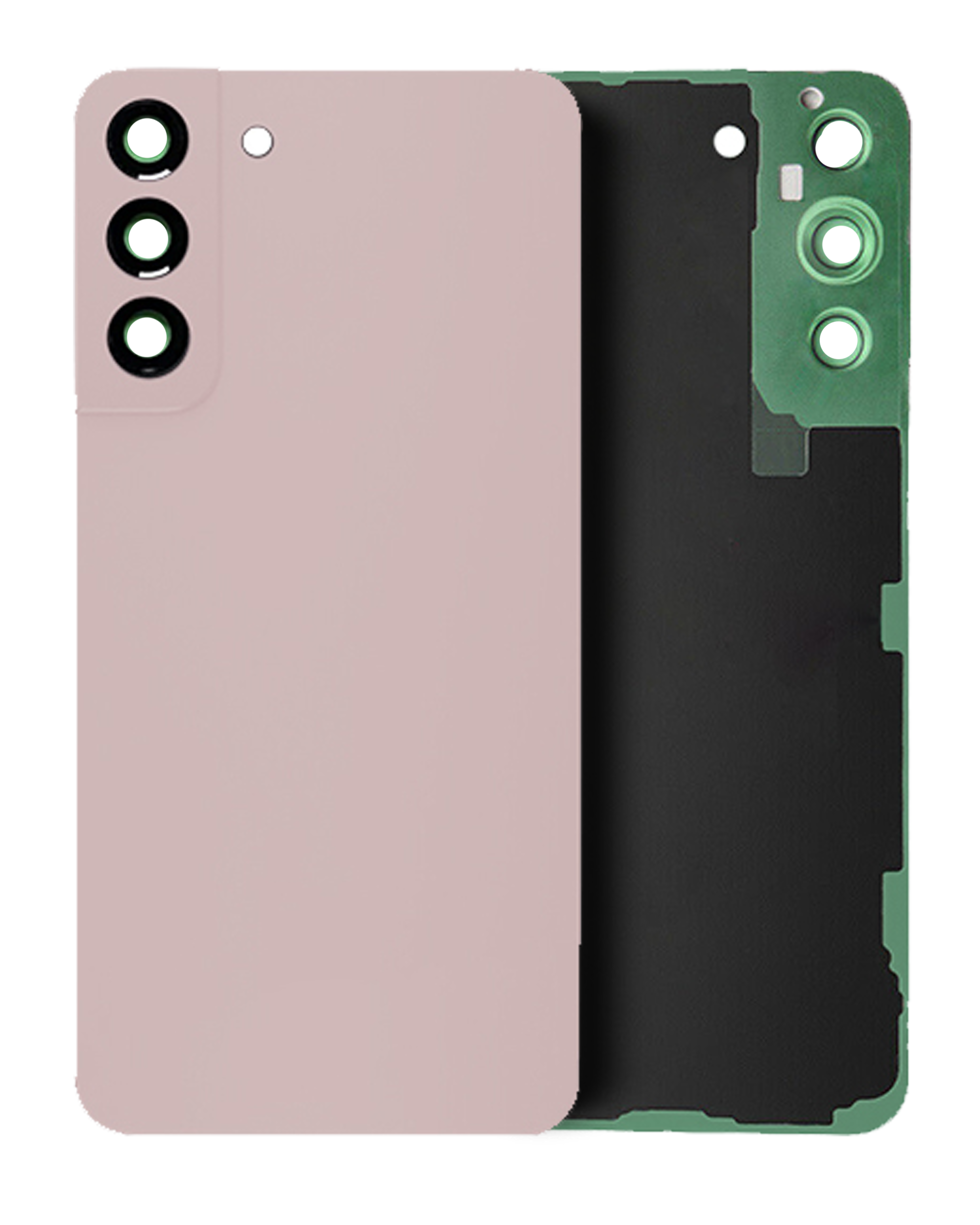 vetro cover posteriore con Vetro fotocamera Samsung Galaxy S22 Plus (Service Pack) (Rosa Oro)
