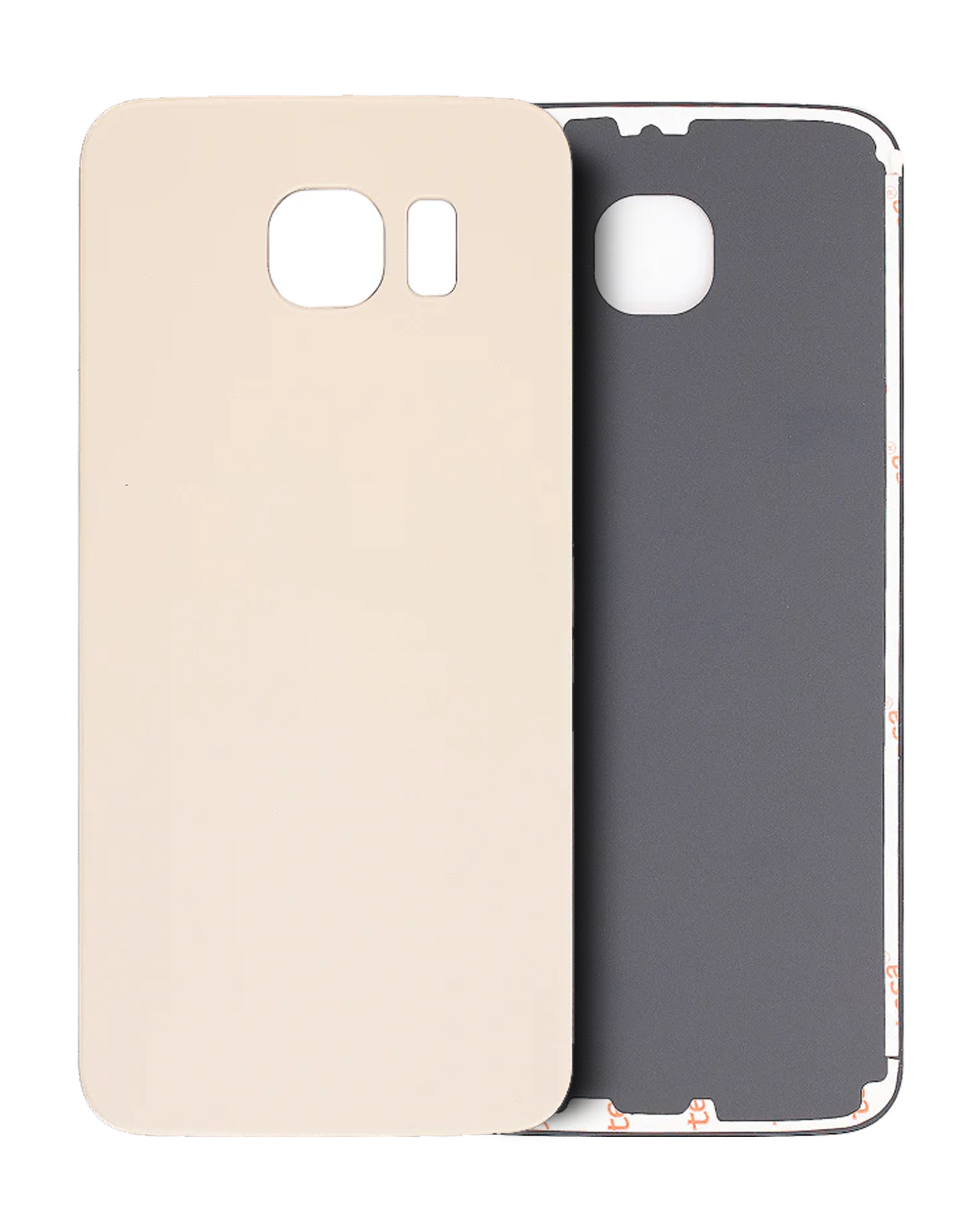 vetro cover posteriore per Samsung Galaxy S6 (Service Pack) (Oro platino)
