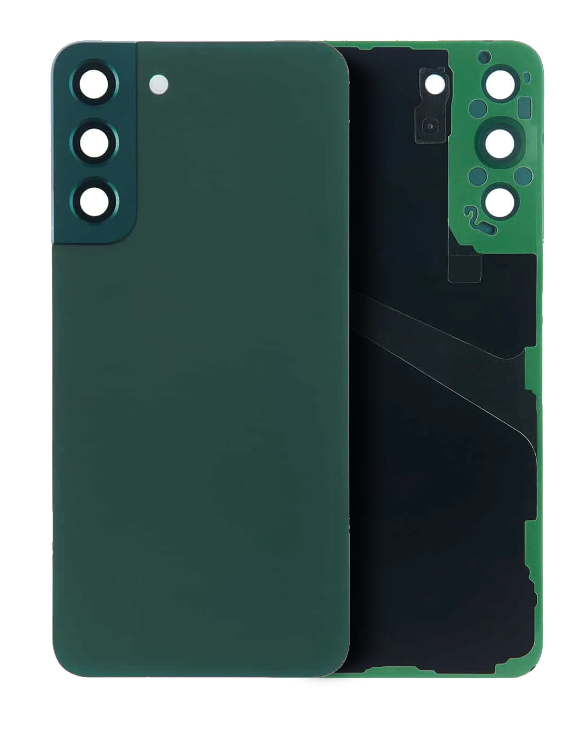 vetro cover posteriore con Vetro fotocamera Samsung Galaxy S22 5G (Service Pack) (Verde)
