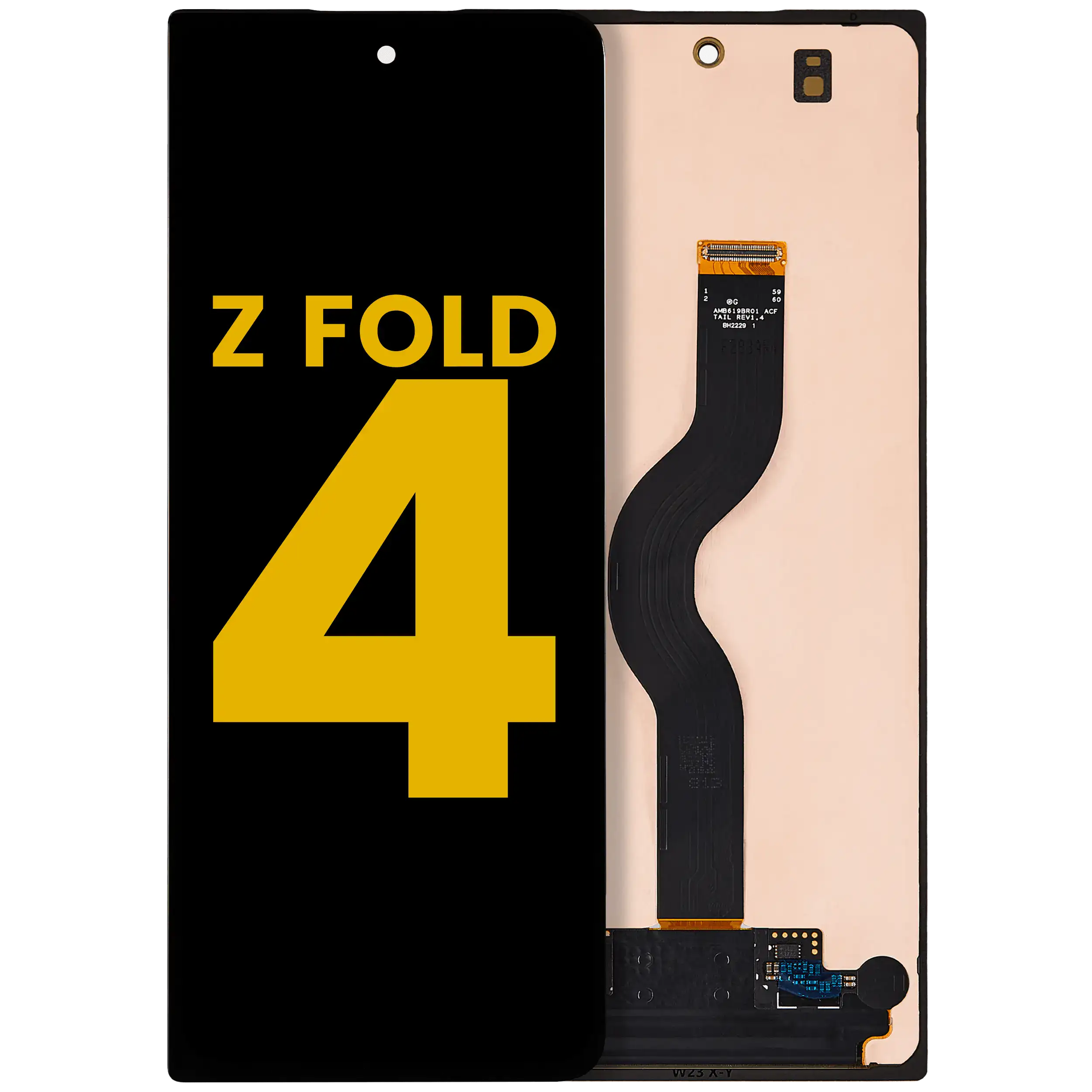 Outer Display OLED completo per Samsung Galaxy Z Fold 4 5G (Refurbished) (tutti i colori)