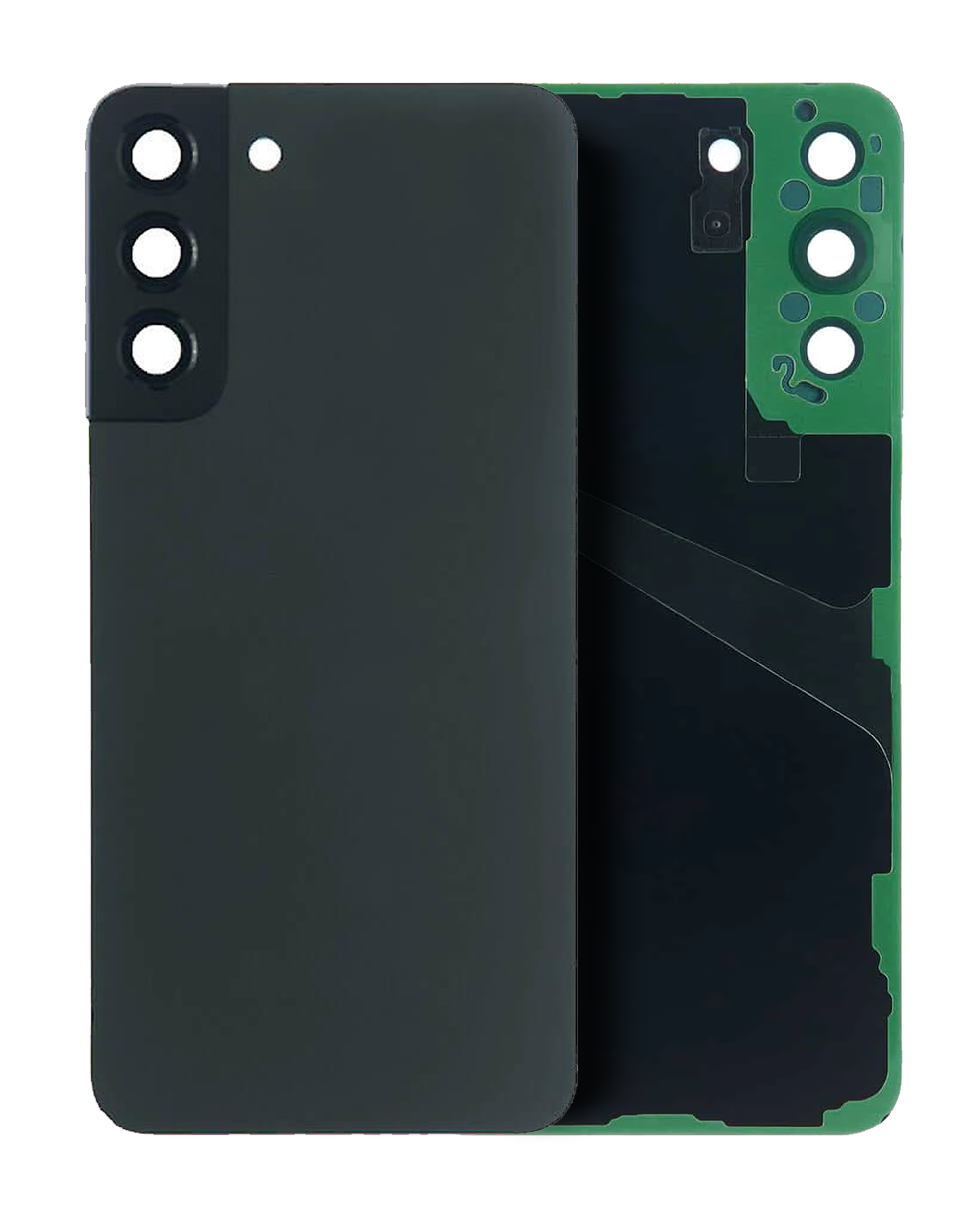 vetro cover posteriore con Vetro fotocamera Samsung Galaxy S22 Plus (Service Pack) (Phantom Nero)