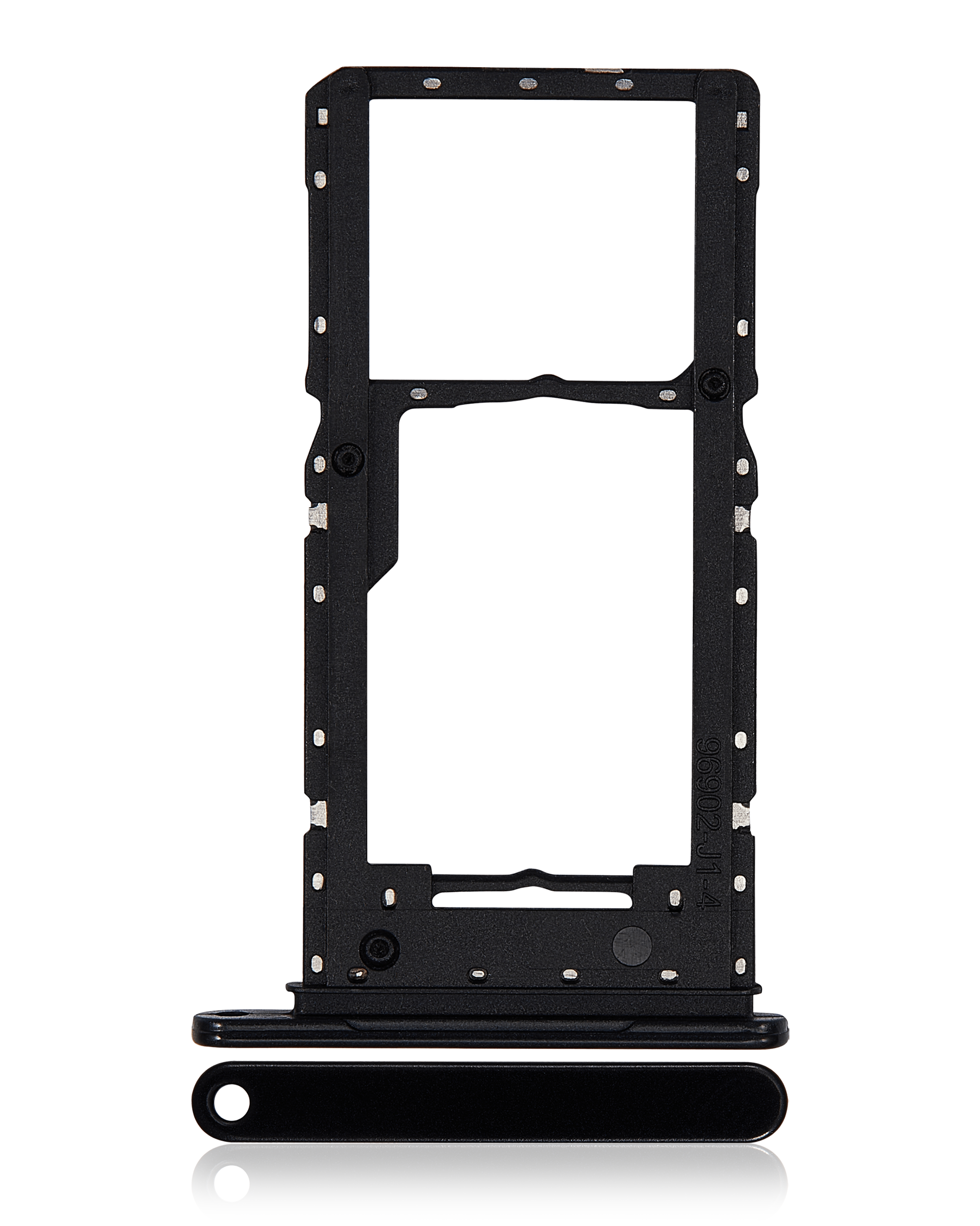 Carrellino SIM singola per Samsung Galaxy A14 5G (A146U / 2023) (Nero)