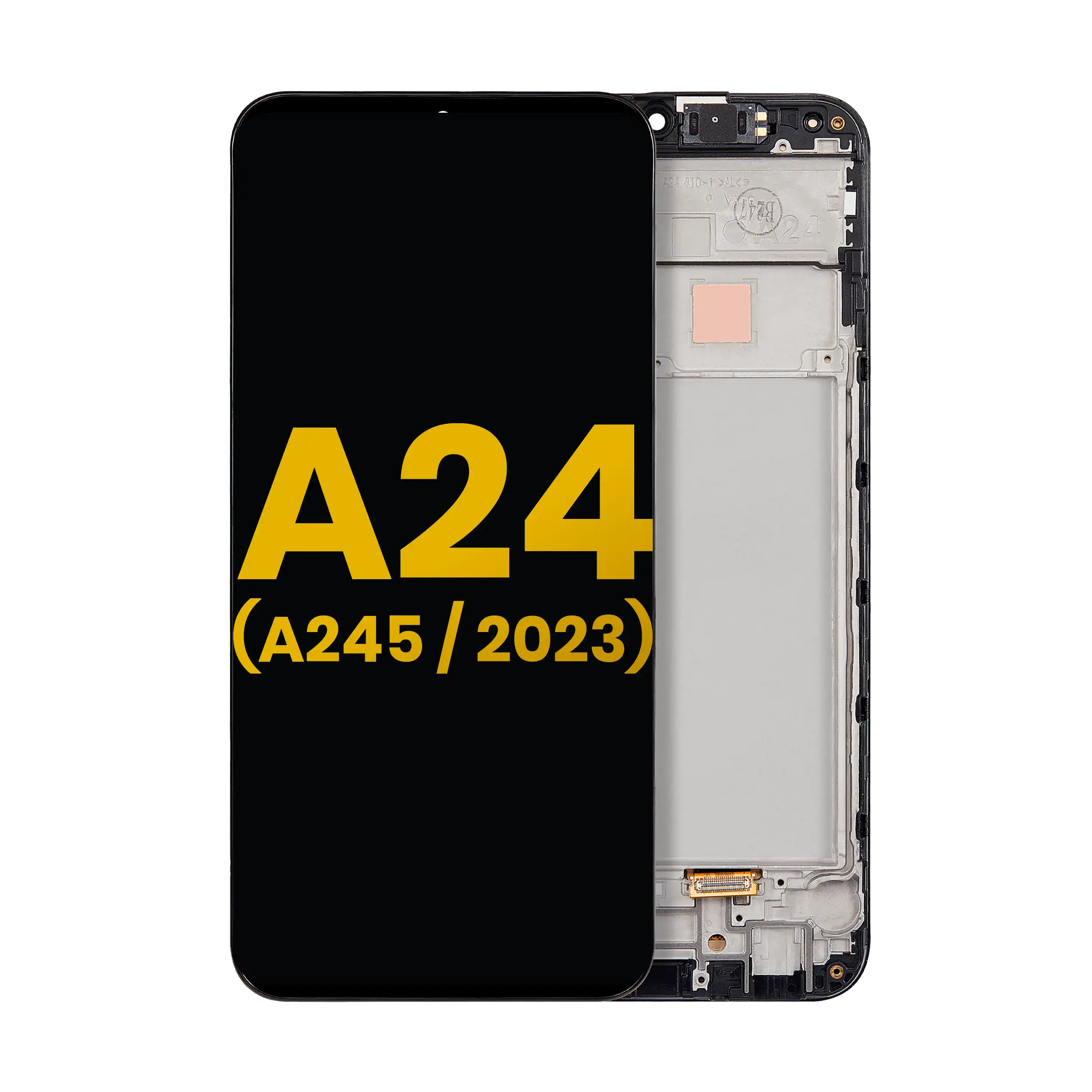 Display OLED completo con Frame per Samsung Galaxy A24 4G (A245 / 2023) (Refurbished) (tutti i colori)