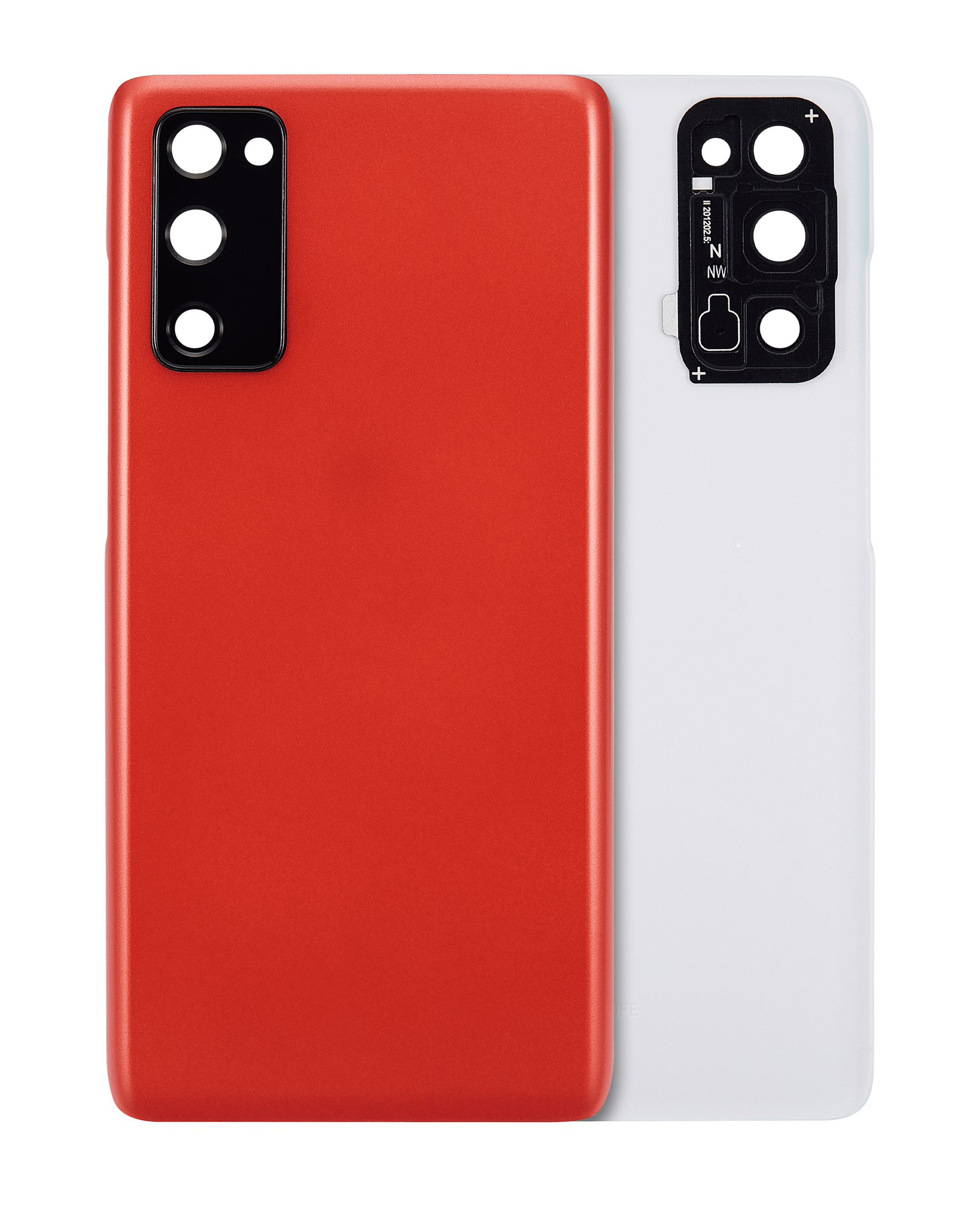 vetro cover posteriore con Vetro fotocamera per Samsung Galaxy S20 FE 5G (Aftermarket Plus) (Cloud Rosso)