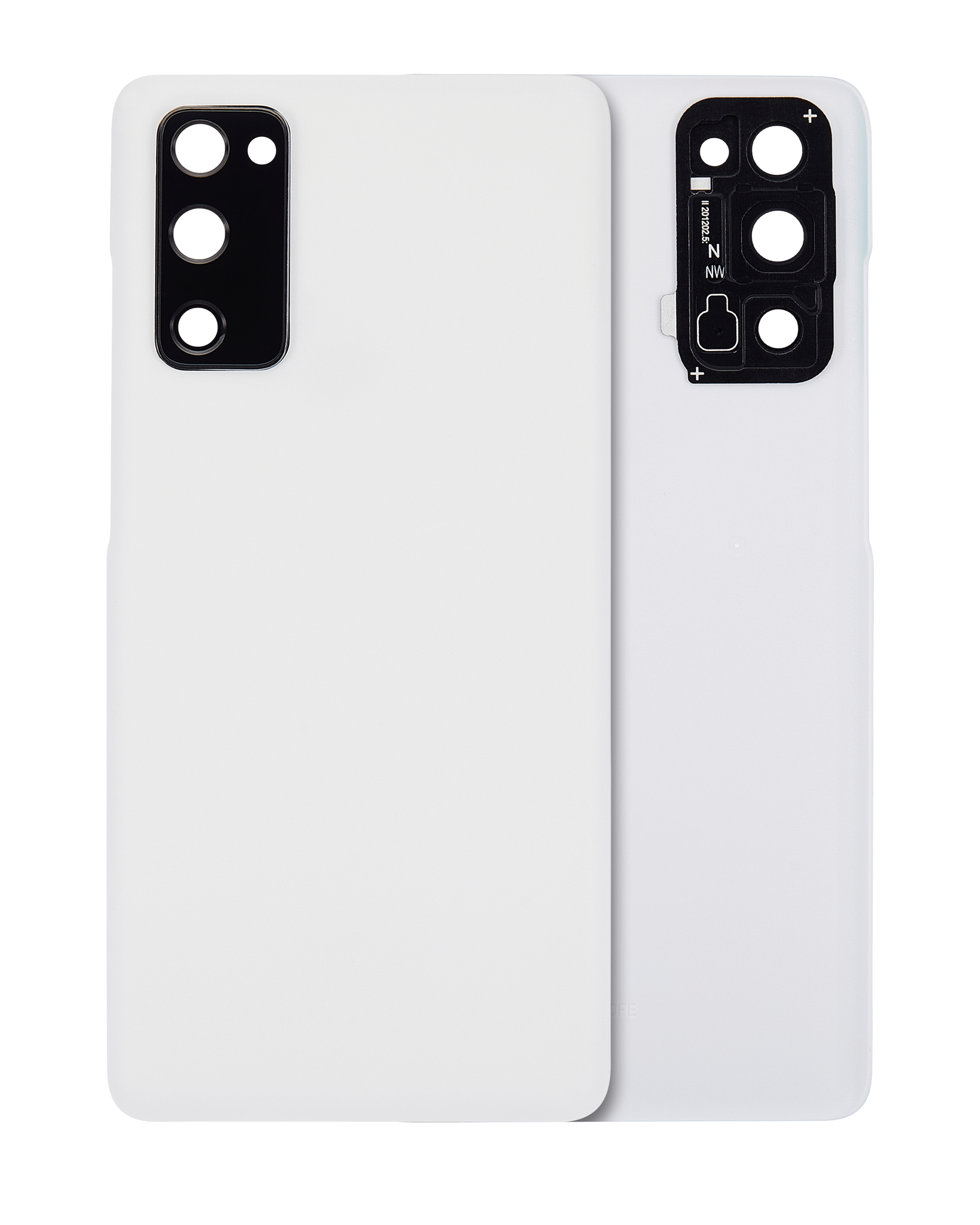vetro cover posteriore con Vetro fotocamera per Samsung Galaxy S20 FE 5G (Aftermarket Plus) (Bianco nuvola)