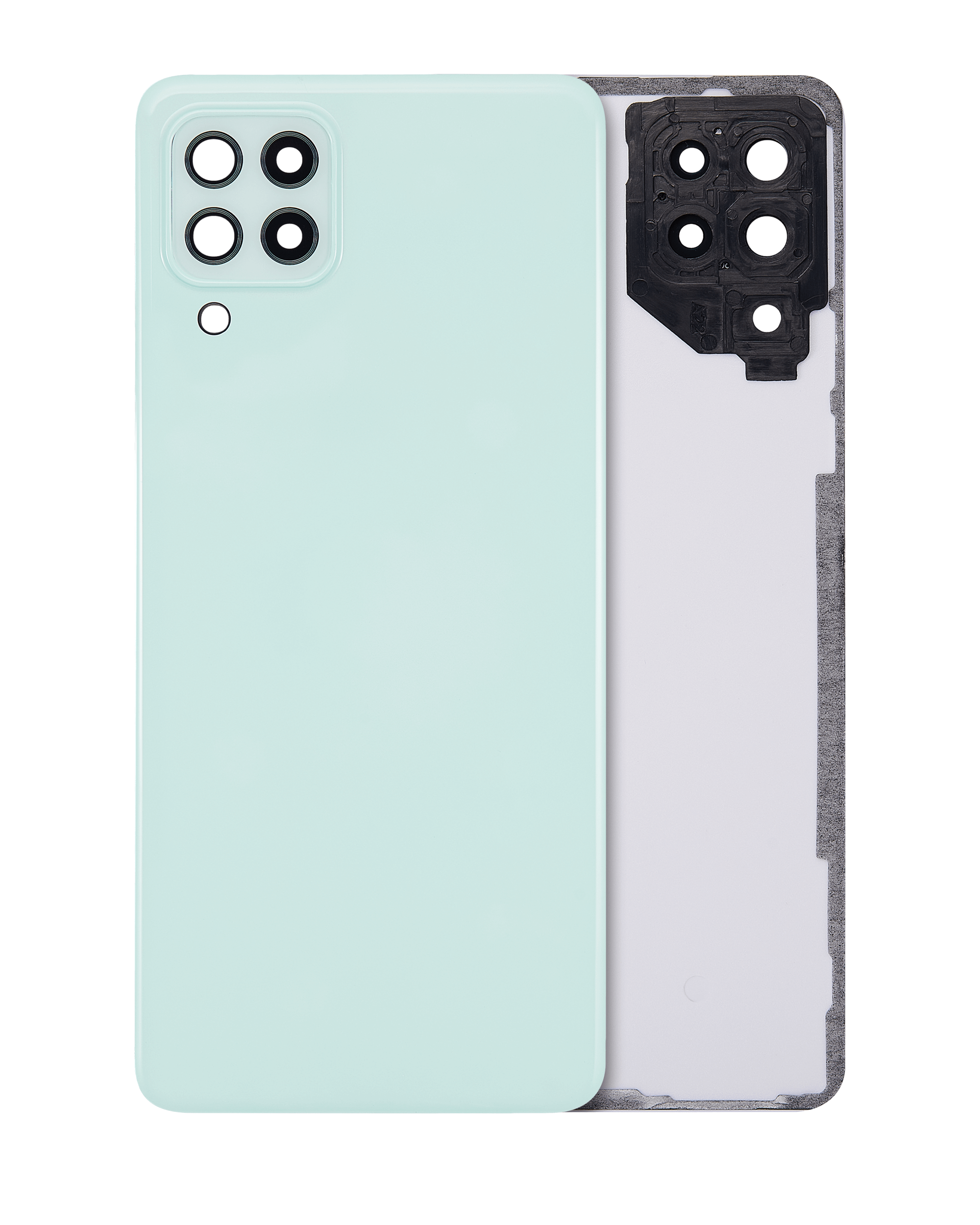 vetro cover posteriore con Vetro fotocamera per Samsung Galaxy A22 4G (A225 / 2021) (Aftermarket Plus) (Mint)
